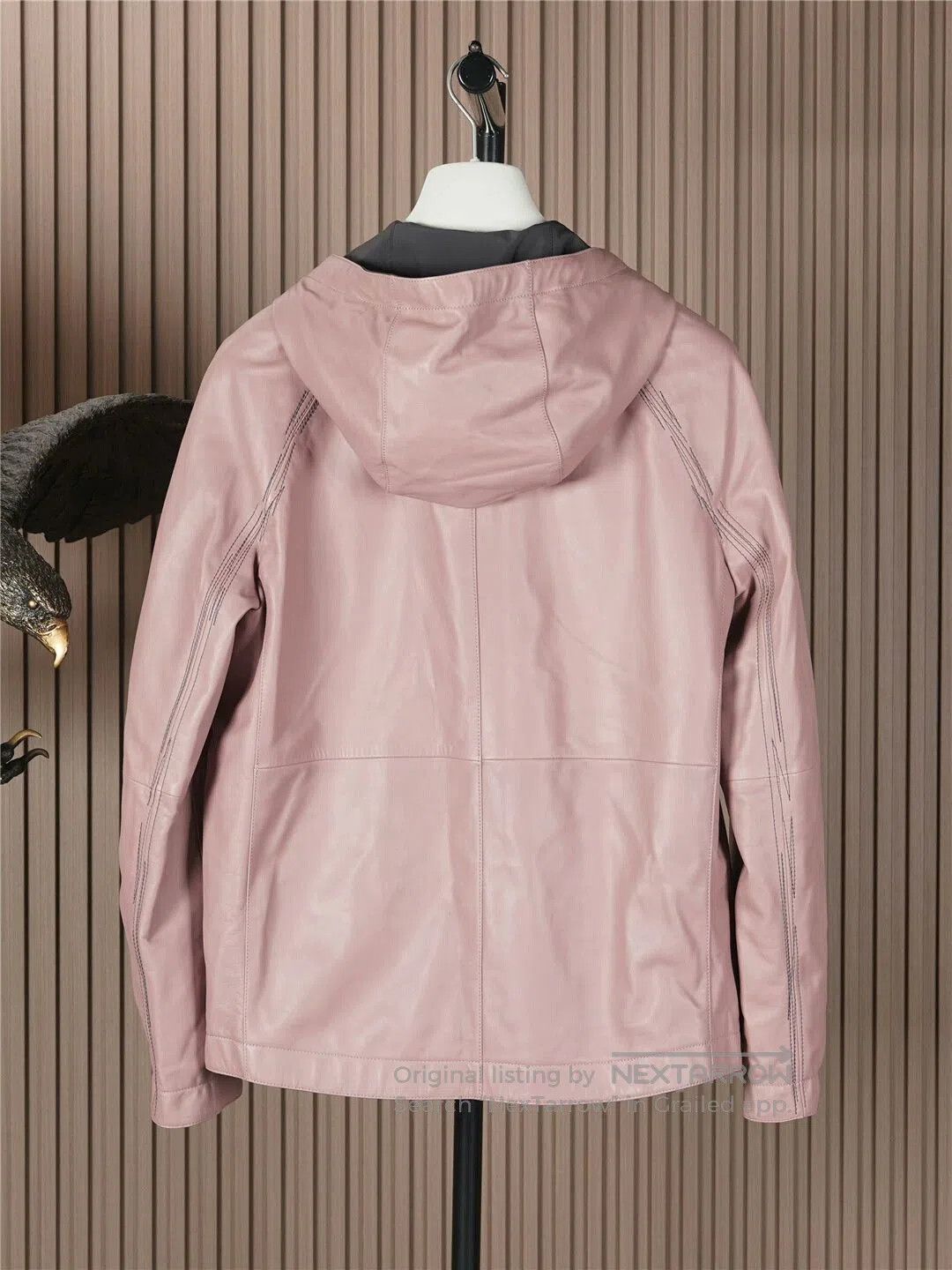Hermes Hermes Reversible Hooded Leather Jacket. Size US M / EU 48-50 / 2 - 2 Thumbnail