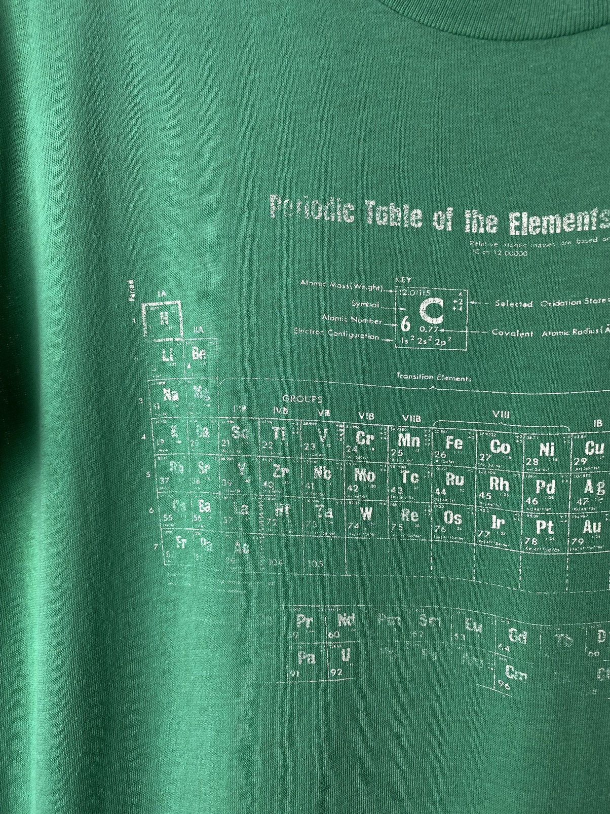 Band Tees Rare! Vintage Chemistry ‘84-‘85 Table Of Elements T Shirt Size US L / EU 52-54 / 3 - 5 Thumbnail