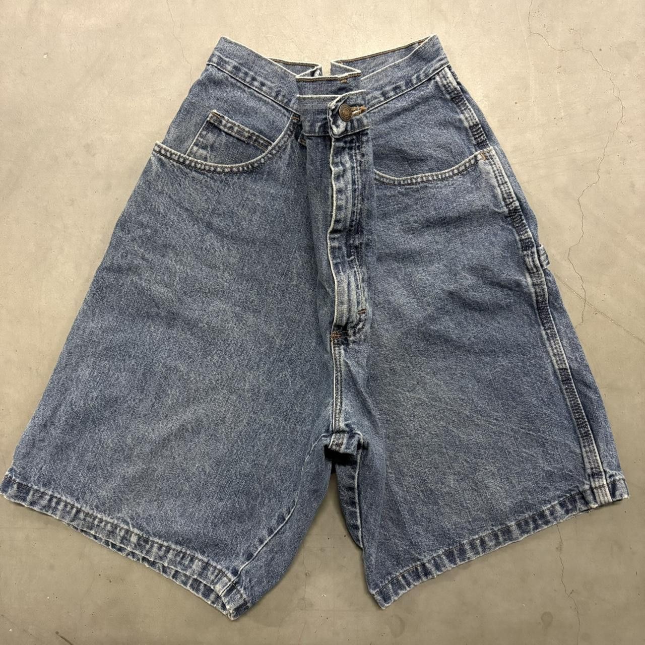 Vintage Crazy Vintage Y2K/2000s Carpenter Denim Shorts Jorts! Size US 38 / EU 54 - 1 Thumbnail