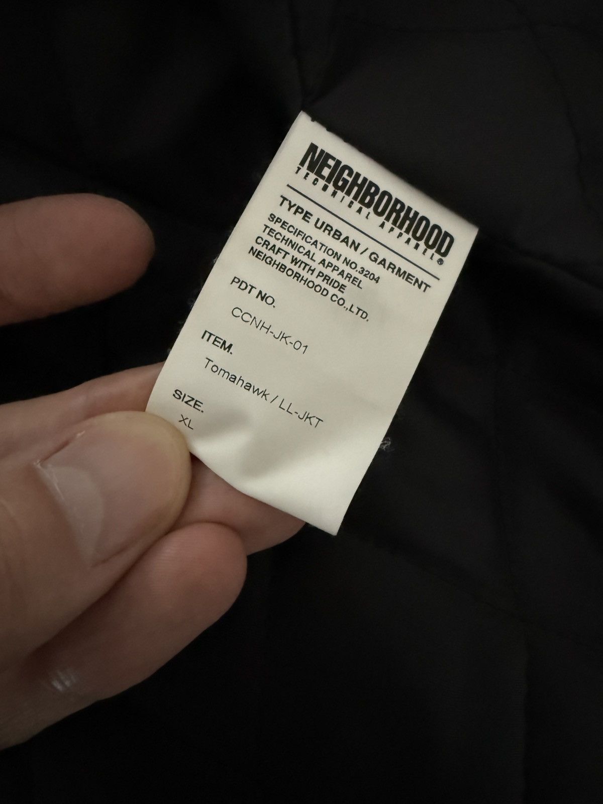 Neighborhood Black Tomahawk Leather Jacket Size US XL / EU 56 / 4 - 9 Thumbnail