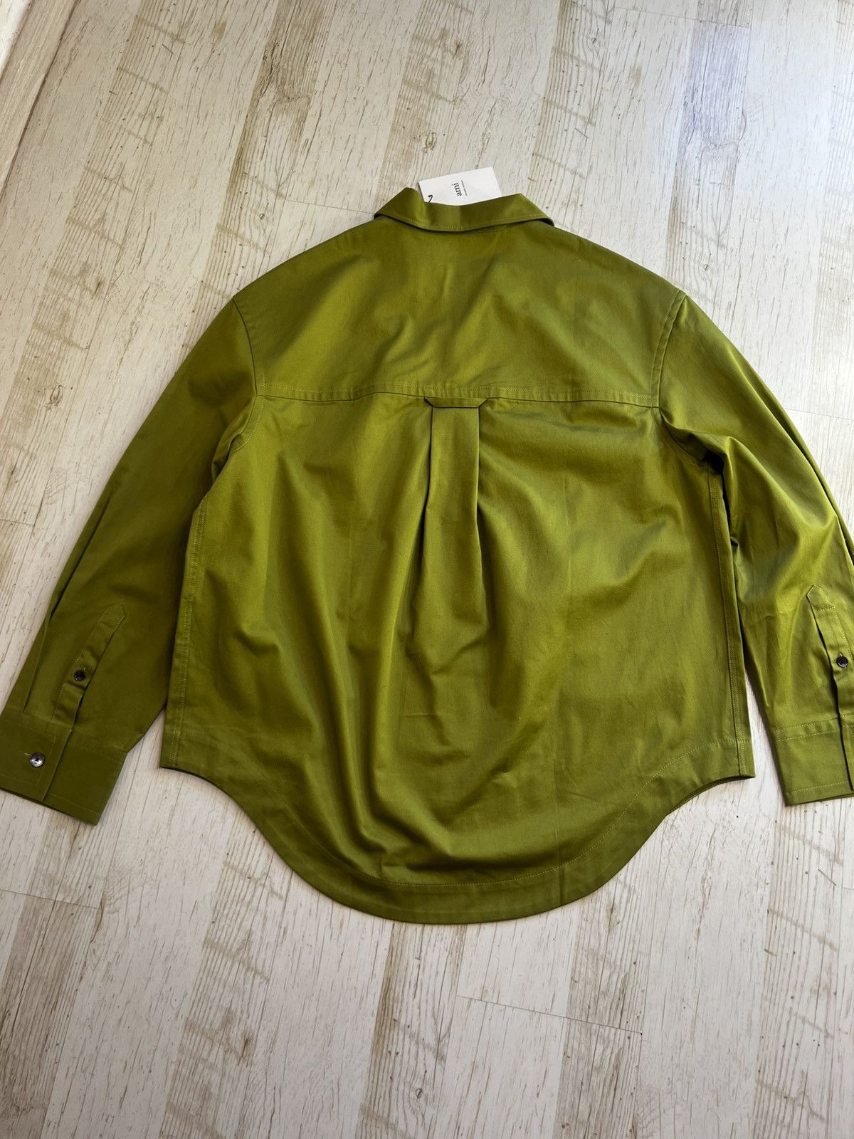 AMI Ami Paris Taupe Cotton Unisex Long Sleeve Shirt – Size M Size US M / EU 48-50 / 2 - 7 Thumbnail