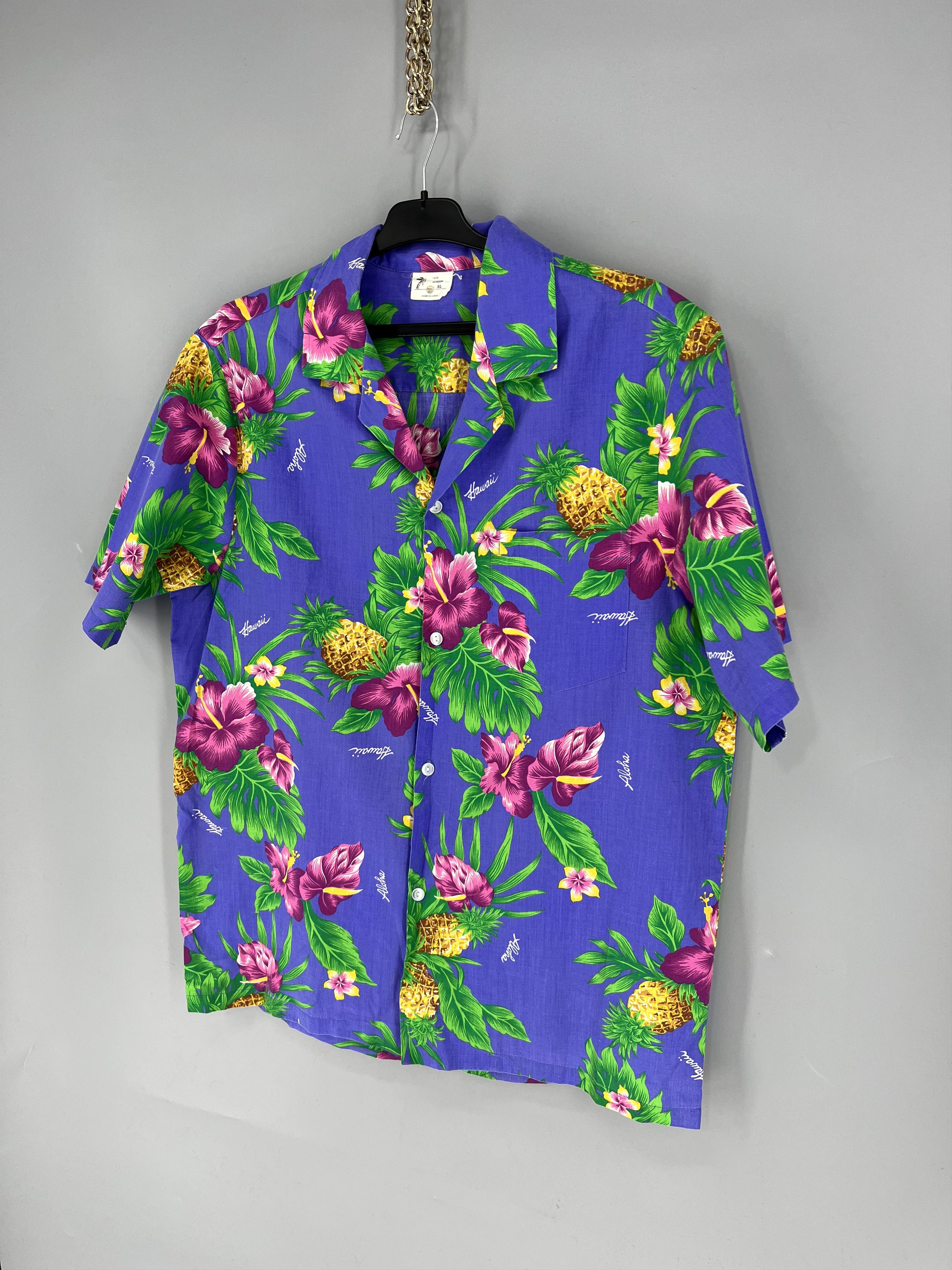 Vintage Vintage Y2K Art Streetwear Hawaiian Travis Scott style Size US XXL / EU 58 / 5 - 3 Thumbnail