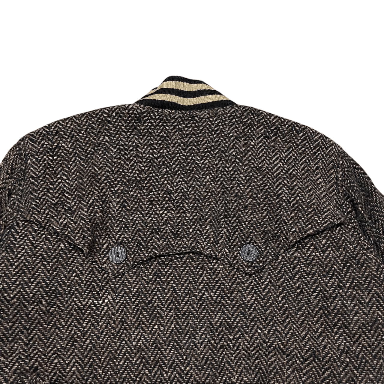 Japanese Brand Vintage Zigzag Club Wool Bomber Jacket Size US M / EU 48-50 / 2 - 14 Thumbnail