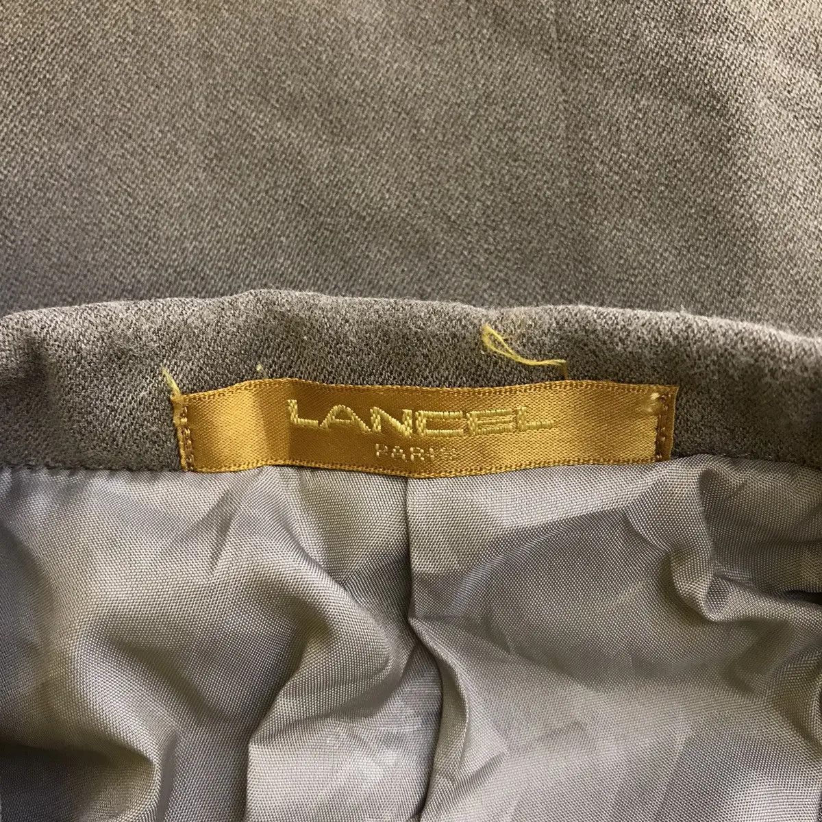 Lancel × Vintage Vintage LANCEL PARIS Double Breasted Peacoat Blazer Sport Size US M / EU 48-50 / 2 - 8 Thumbnail