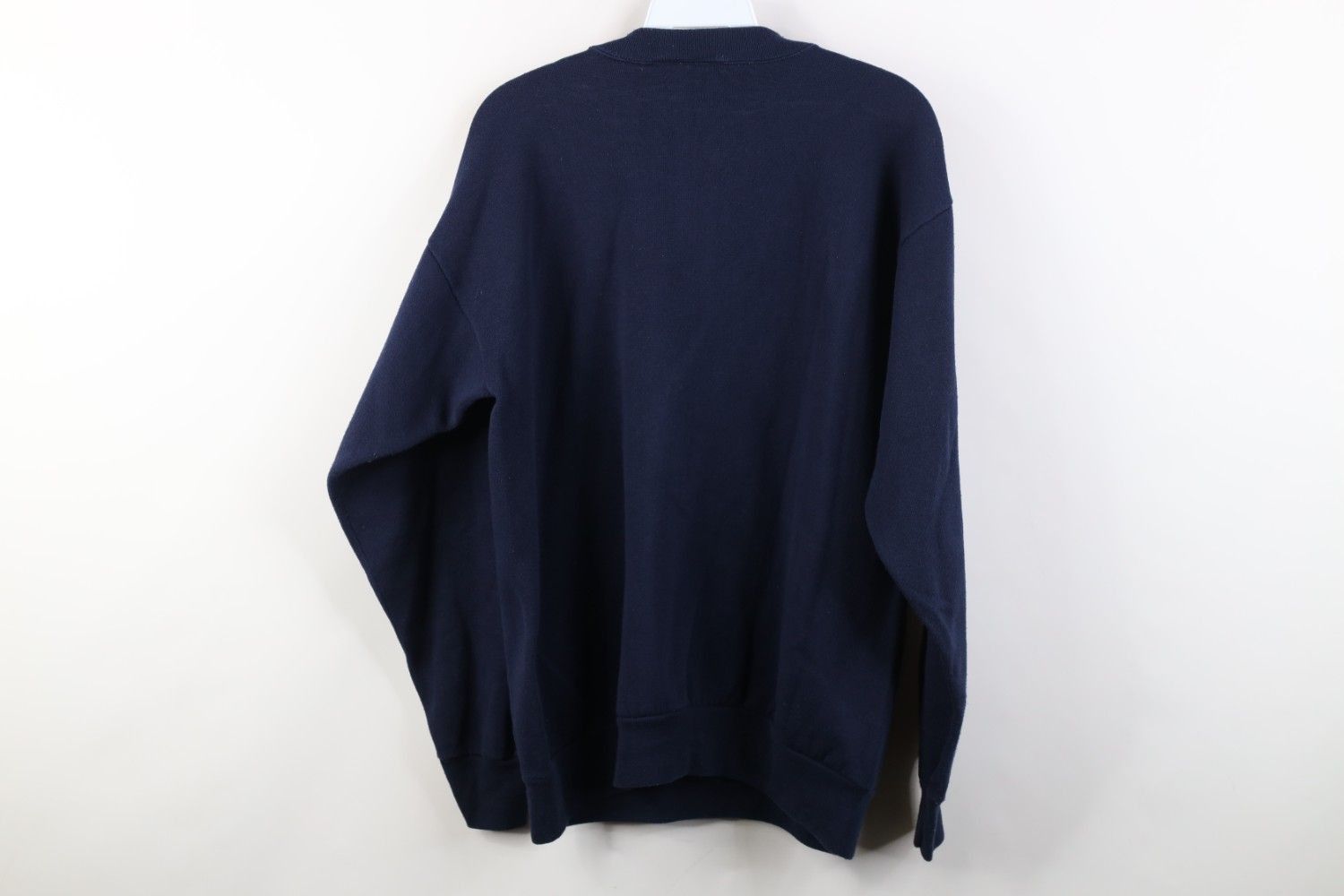 Vintage Vintage 90s Christmas Jingle Bells Crewneck Sweatshirt Blue Size L / US 10 / IT 46 - 10 Thumbnail