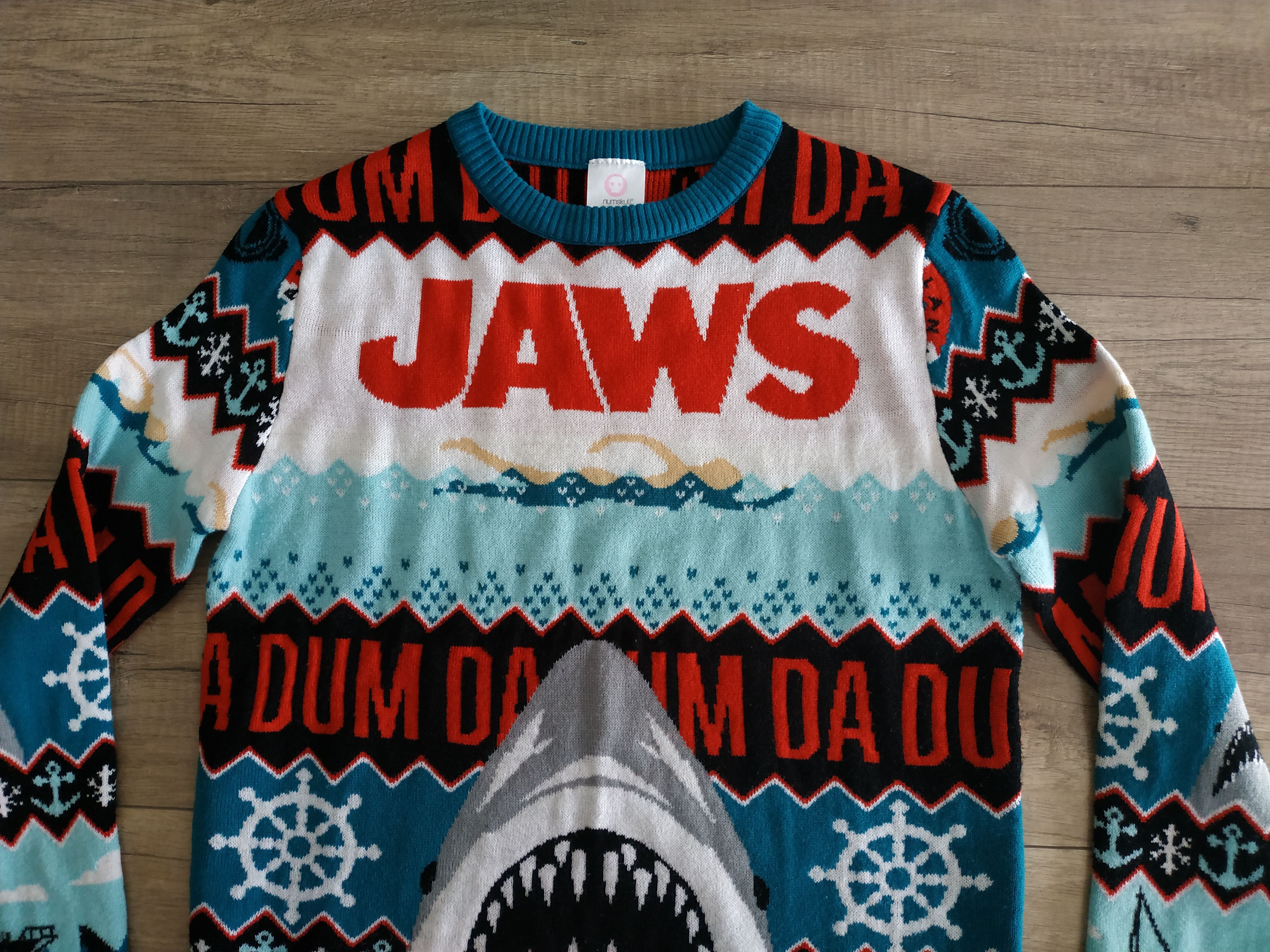 Universal Studios Numskull JAWS Universal Studios Men Sweater/Pullover, SMALL Size US S / EU 44-46 / 1 - 6 Thumbnail