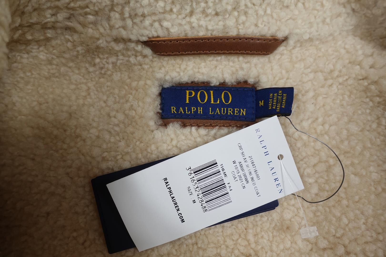 Polo Ralph Lauren Polo Ralph Lauren Jacket Bomber Leather Shearling NWT M Size M / US 6-8 / IT 42-44 - 3 Thumbnail