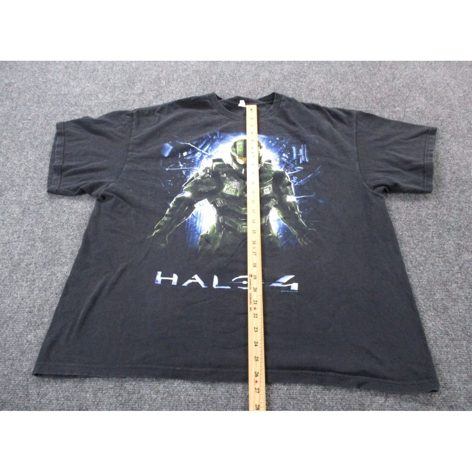 Delta Halo 4 Shirt Mens 2XL Black Graphic Tee Video Gaming Casual T Size US XXL / EU 58 / 5 - 3 Thumbnail