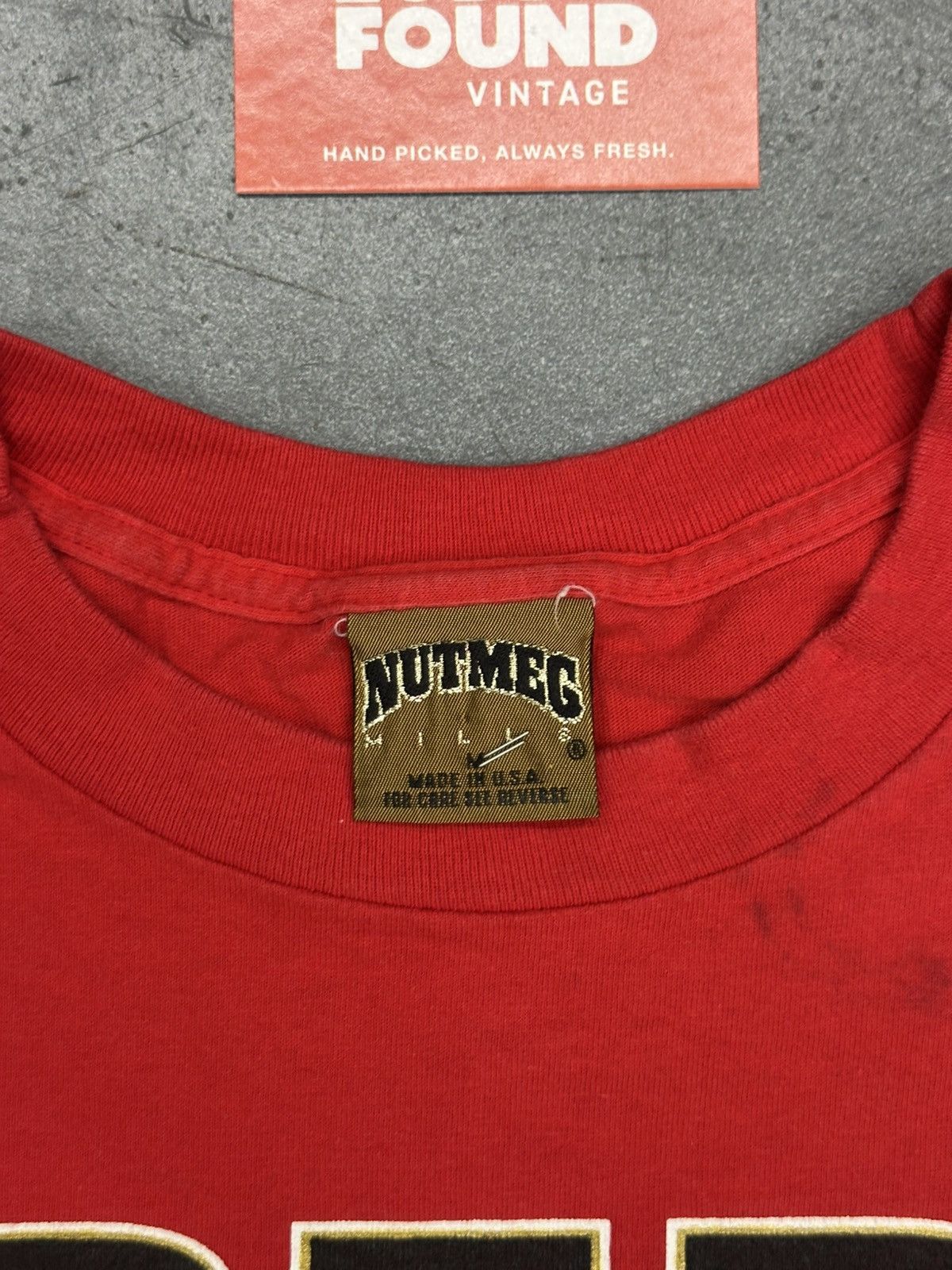 Vintage 1994 Vintage NFL San Francisco 49ers 3 Players Running Tee Size US M / EU 48-50 / 2 - 5 Thumbnail