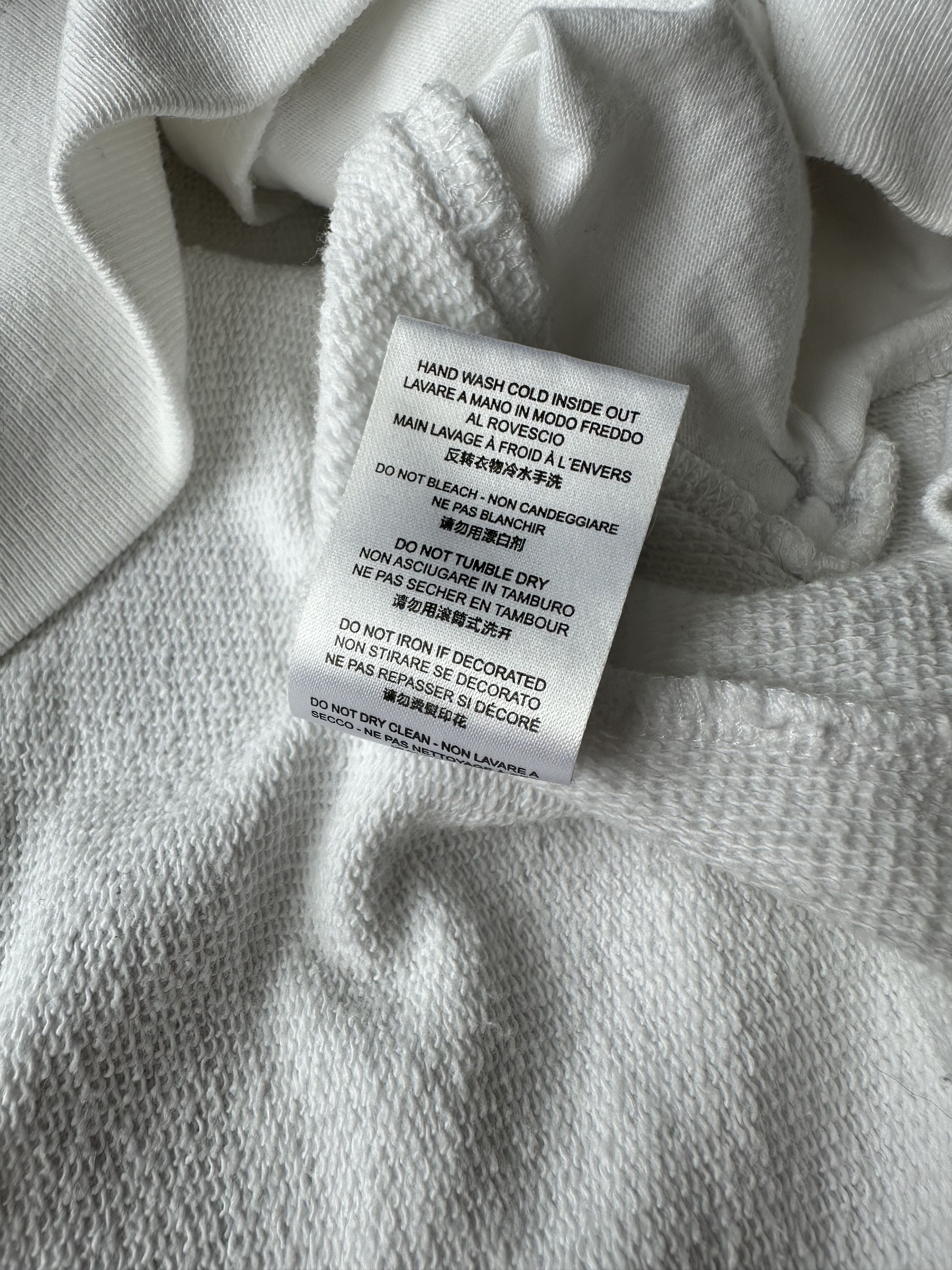 Hood By Air FW15 Hood By Air Runway Striped White Hoodie Size US XL / EU 56 / 4 - 10 Thumbnail