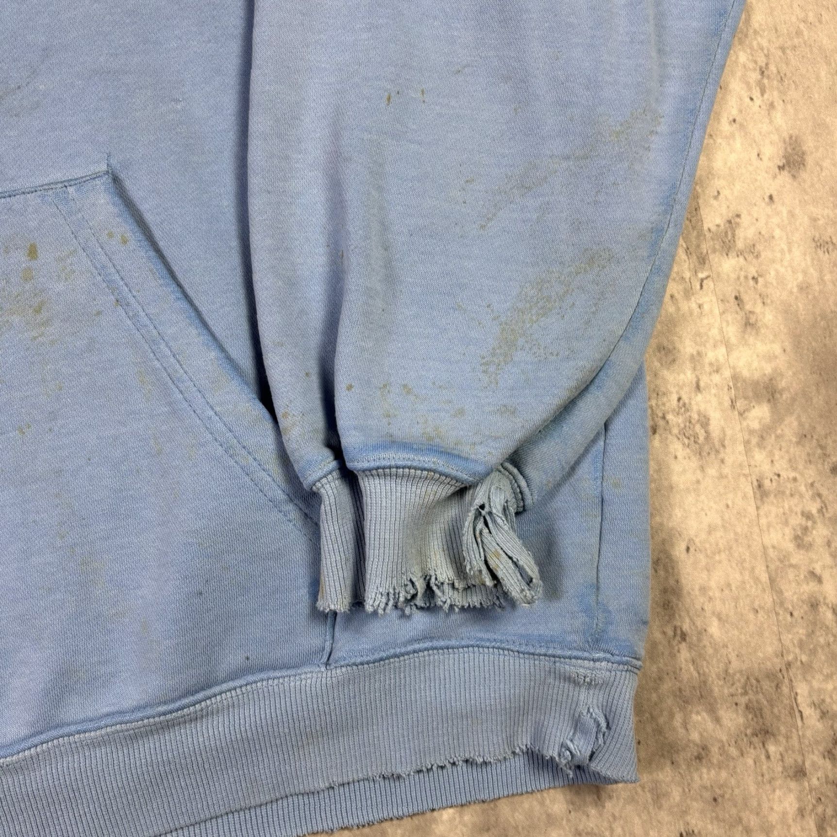Adidas VINTAGE Adidas Embroidered Logo Hoodie Pullover Blue XL Men's 90s Sport Classic Graphic Print Hooded Pockets All Seasons Size US XL / EU 56 / 4 - 4 Thumbnail