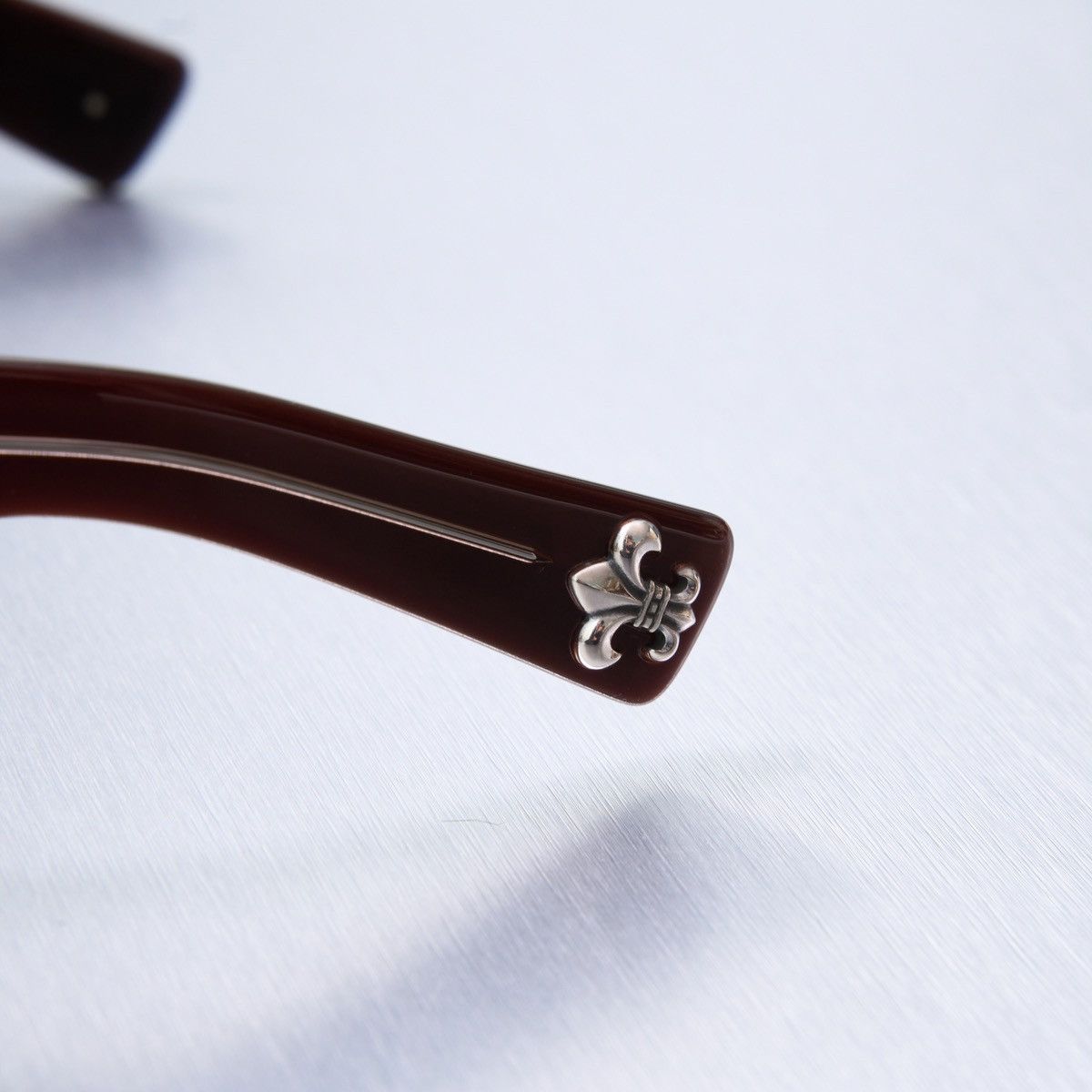 Chrome Hearts CHROME HEARTS SEE YOU IN TEA CLASSIC BROWN GLASSES Size ONE SIZE - 4 Thumbnail