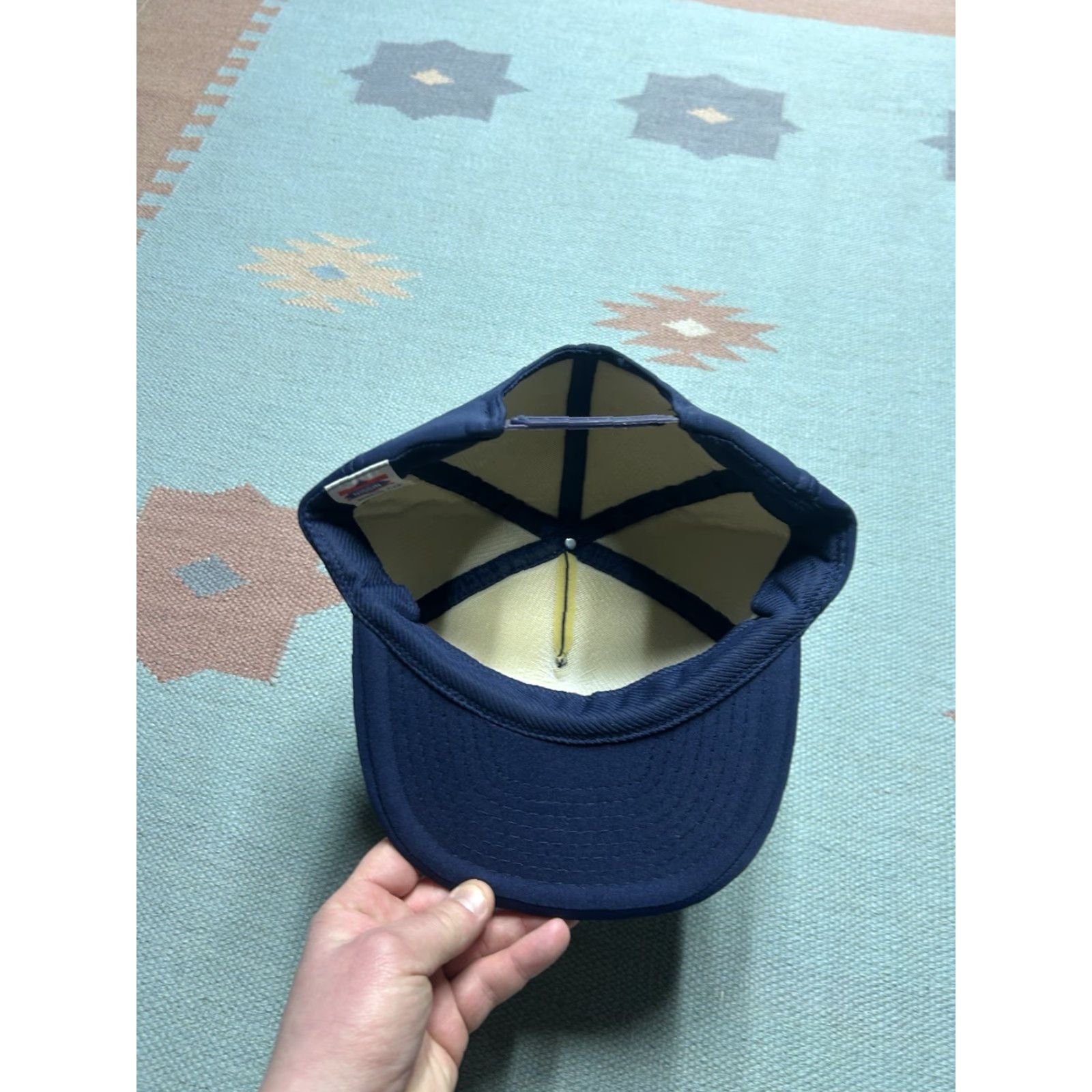 Equipment VINTAGE SnapBack Hat Cap Horner Equipment Co Saginaw Michigan blue HEC Adjustable Foam Men Cap/Hat Size ONE SIZE - 5 Thumbnail