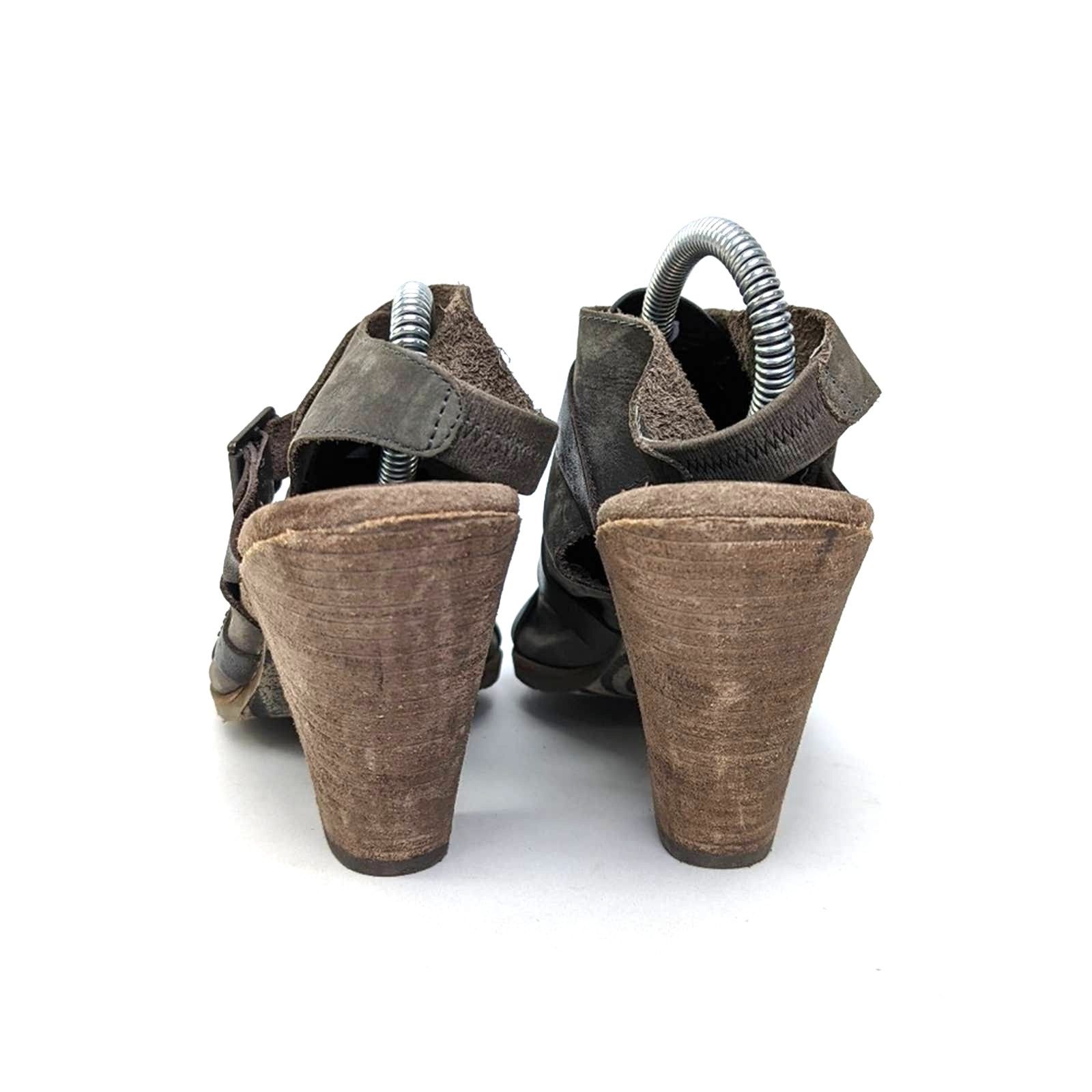 Designer OTBT Delhi Slingback Leather Pump Sandals- 8 Size US 8 / IT 38 - 7 Thumbnail