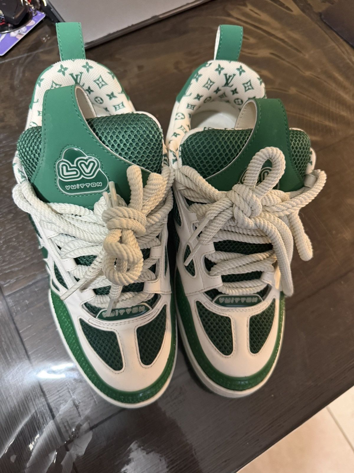 Louis Vuitton Louis vuitton skate sneaker “green” Size US 8.5 / EU 41-42 - 1 Thumbnail