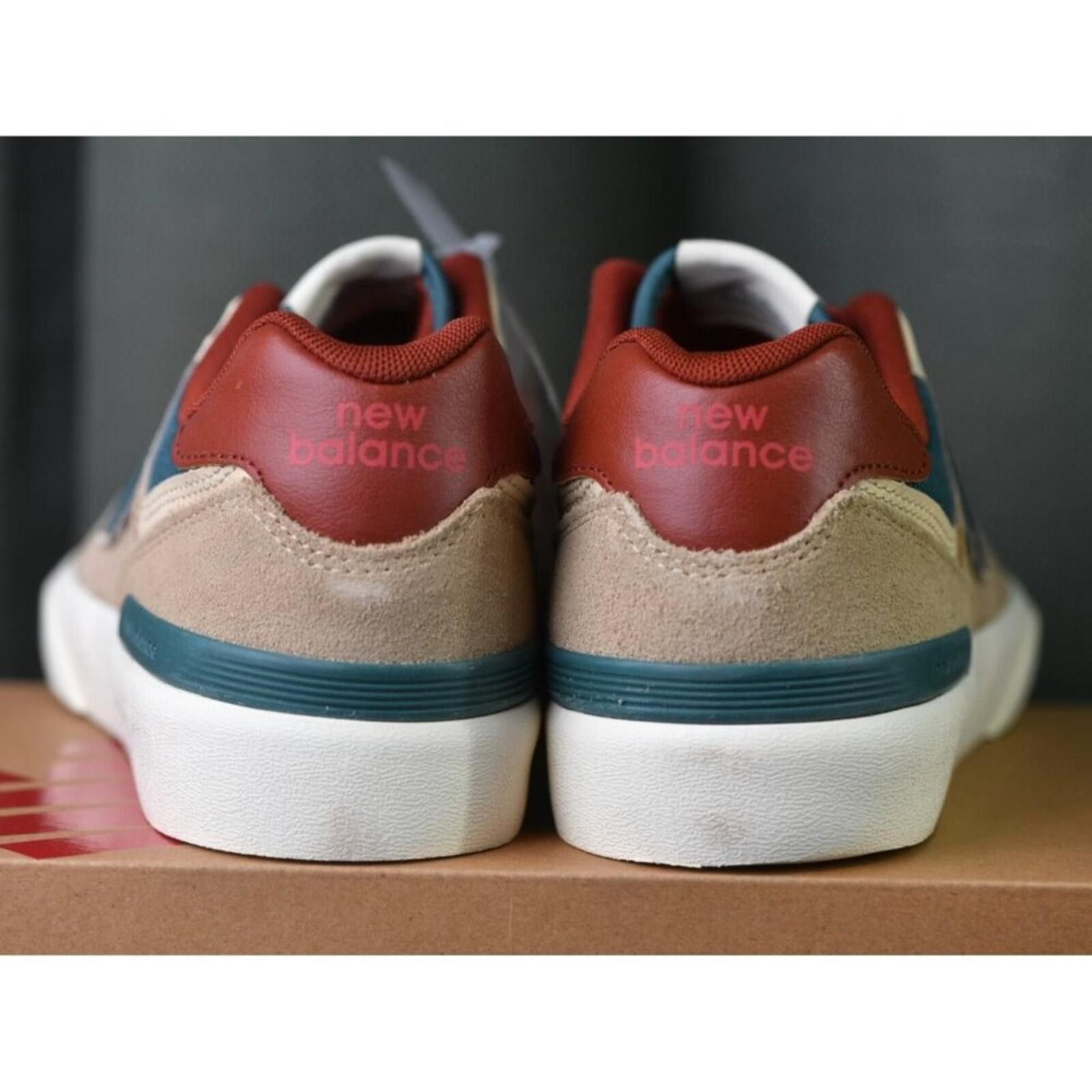 New Balance New Balance NM574VTF Vulc Unisex | Tan/Brown/Green Size US 6 / EU 39 - 6 Thumbnail