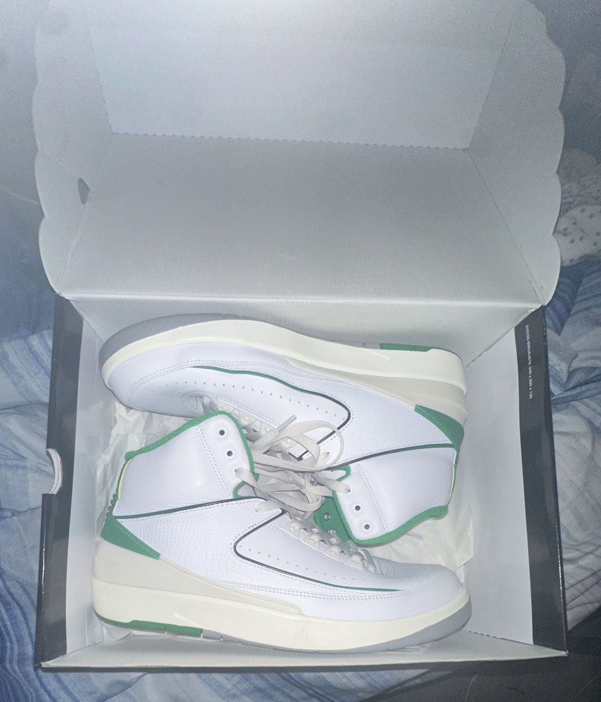 Jordan Brand Jordan 2 “Lucky Green” Size US 11 / EU 44 - 2 Thumbnail