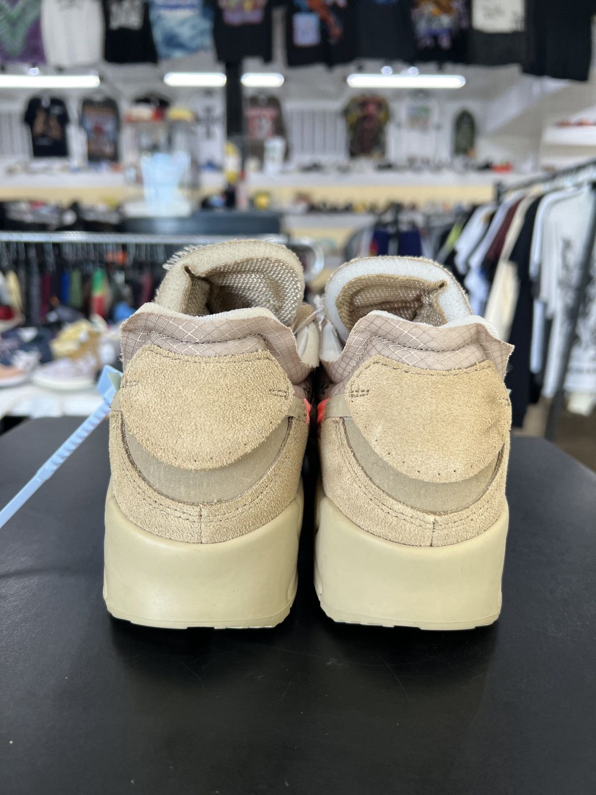 Nike × Off-White Nike Air Max 90 Off White Desert Ore Sz. 8 (2019) Size US 8 / EU 41 - 5 Thumbnail