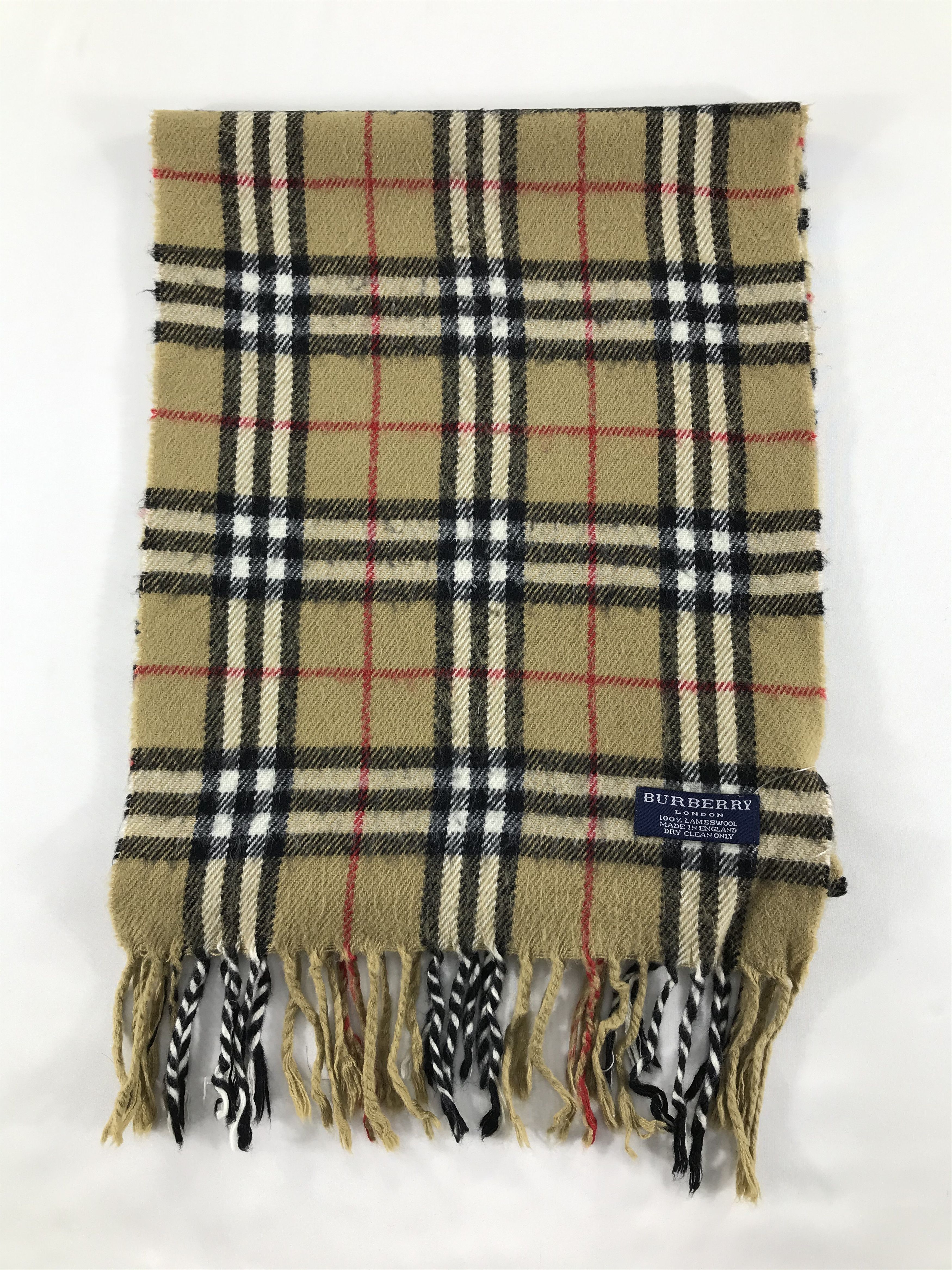 Burberry Vintage Burberry Scarf/Muffler/Neckwear MF1544 Size ONE SIZE - 2 Thumbnail