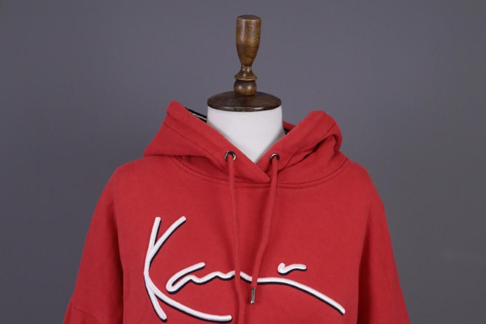 Karl Kani Karl Kani UNISEX Red Big Logo Sweatshirt Sweater Size XS Size XS / US 0-2 / IT 36-38 - 2 Thumbnail