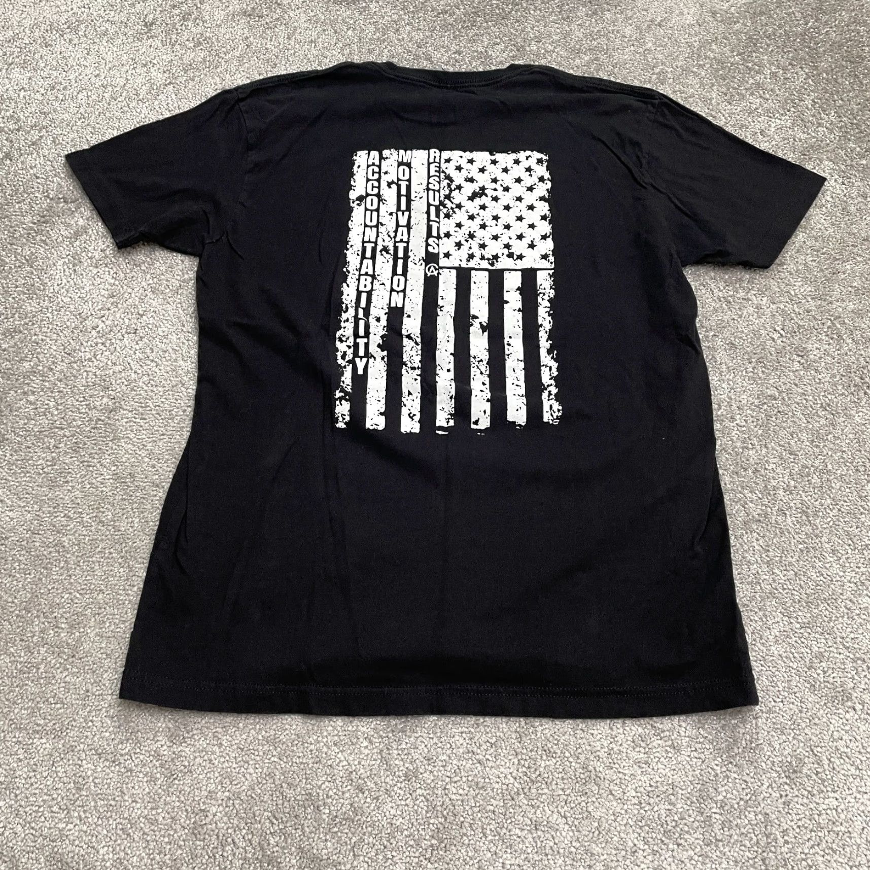 Next Level Next Level T-Shirt Mens Large Black Crew Neck Short Sleeve Graphic Print Casual Tee Size US L / EU 52-54 / 3 - 2 Thumbnail