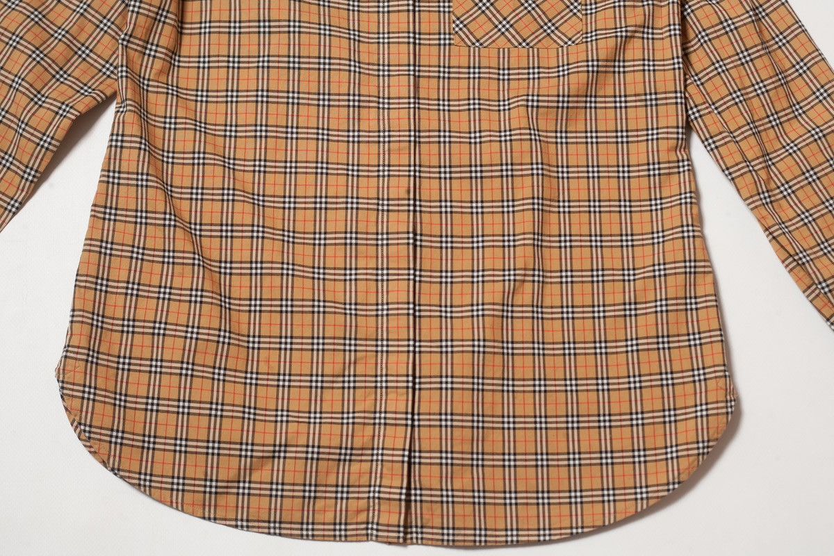 Burberry Burberry Nova Check Crow Long Sleeve Antique Size XS / US 0-2 / IT 36-38 - 2 Thumbnail