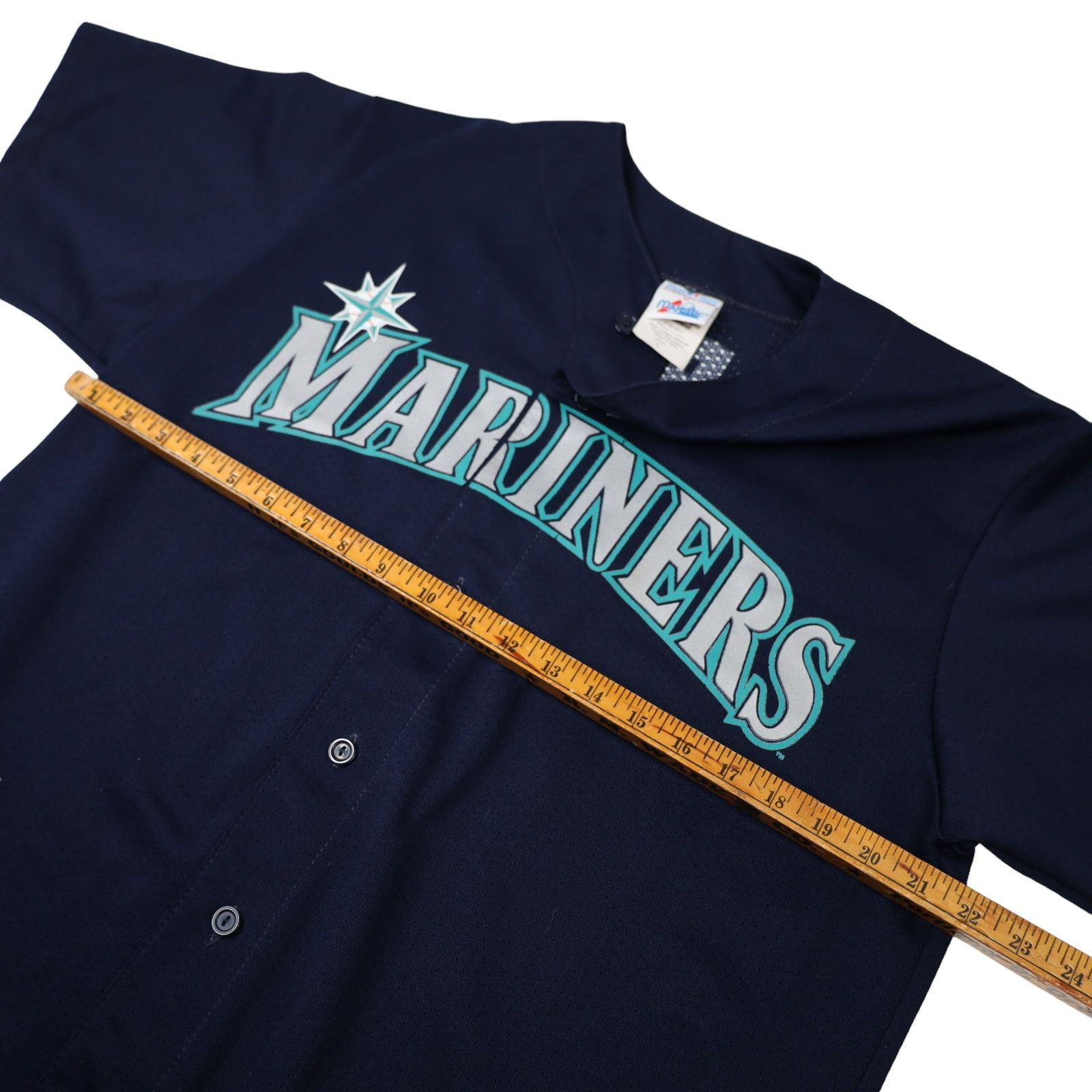 MLB × Majestic × Vintage Vintage Majestics Seattle Mariners #3 Alex Rodriguez Jersey Size US L / EU 52-54 / 3 - 4 Thumbnail