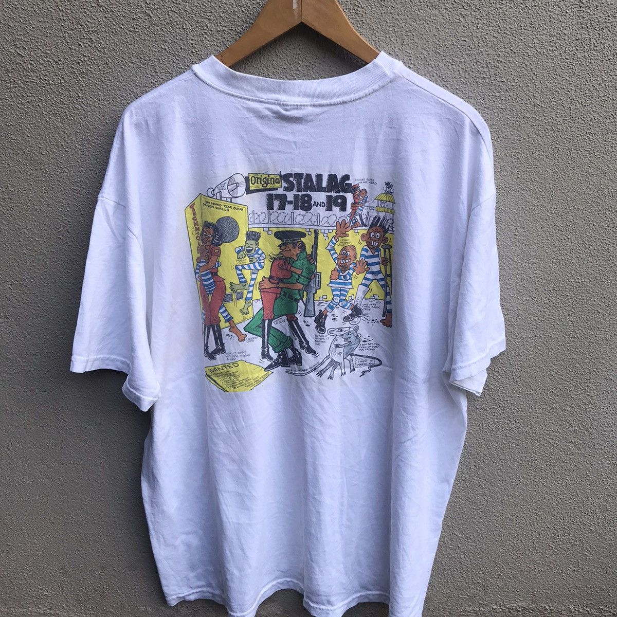 Rap Tees Vintage rare STALAG 2000 reggae tee promo Size US XL / EU 56 / 4 - 3 Thumbnail