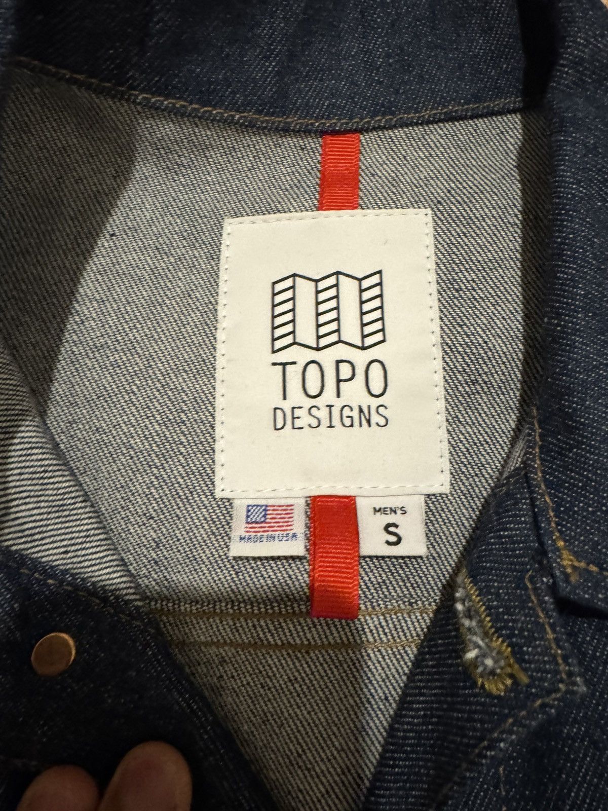 Topo Designs Topo Designs made in USA raw denim jacket Size US S / EU 44-46 / 1 - 2 Thumbnail