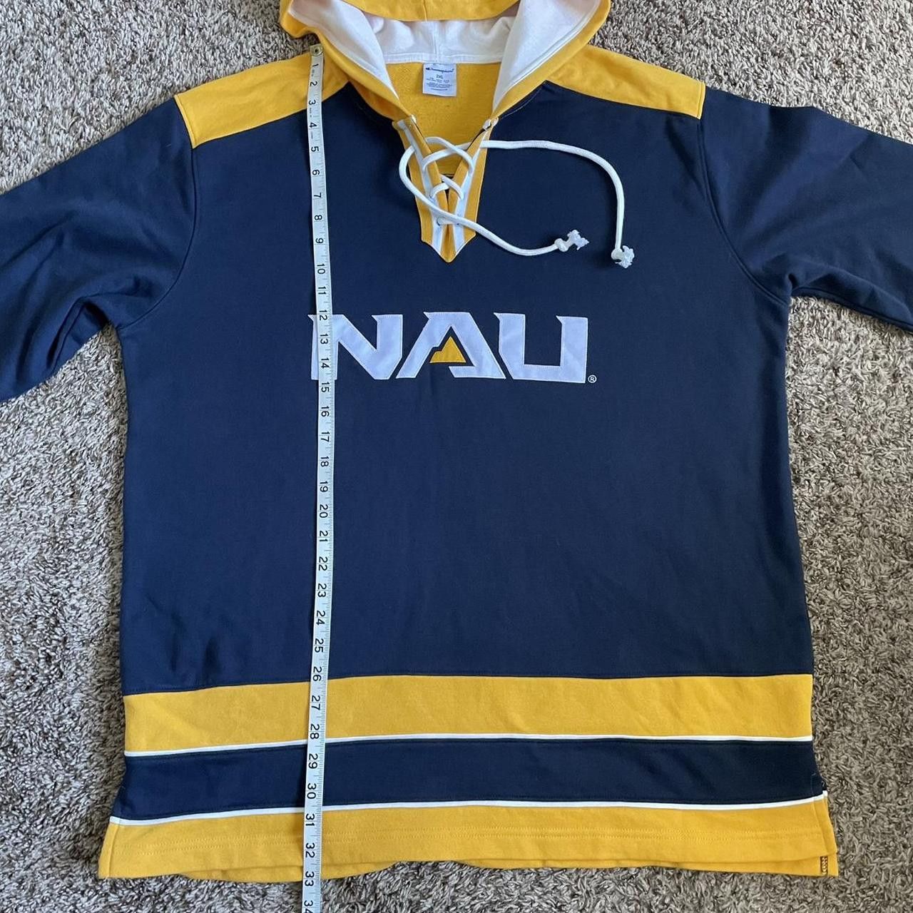 Champion NAU Champion Pullover Hoodie Northern Arizona University Size US XXL / EU 58 / 5 - 8 Thumbnail