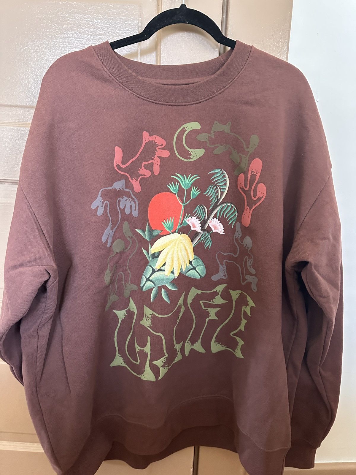 Market MARKET Life Cycle Crewneck (Acorn Brown) – Size XL Size US XL / EU 56 / 4 - 1 Thumbnail