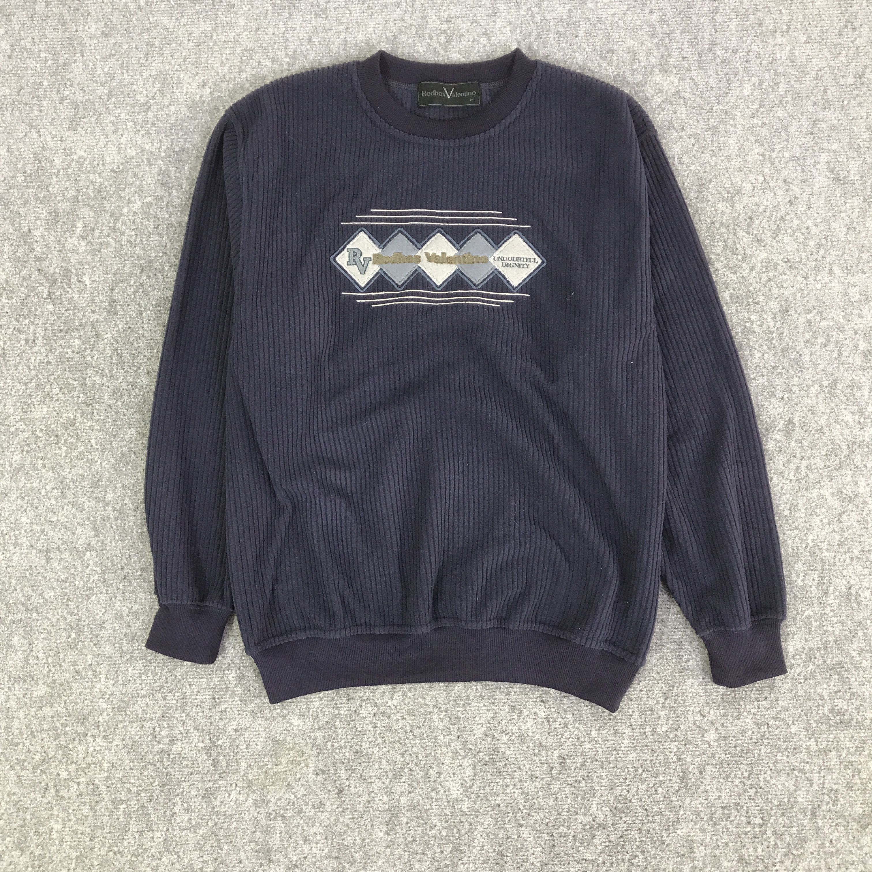 Japanese Brand RODHOS VALENTINO SWAETSHIRT K114B22 Size US M / EU 48-50 / 2 - 1 Thumbnail