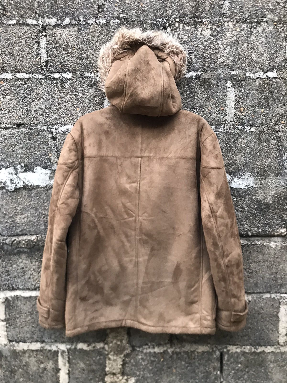 BARNS OUTFITTERS × Japanese Brand ⚡️Vintage Port Bridge Hoodies Fake Leather Barn Coat Jacket Size US L / EU 52-54 / 3 - 12 Thumbnail