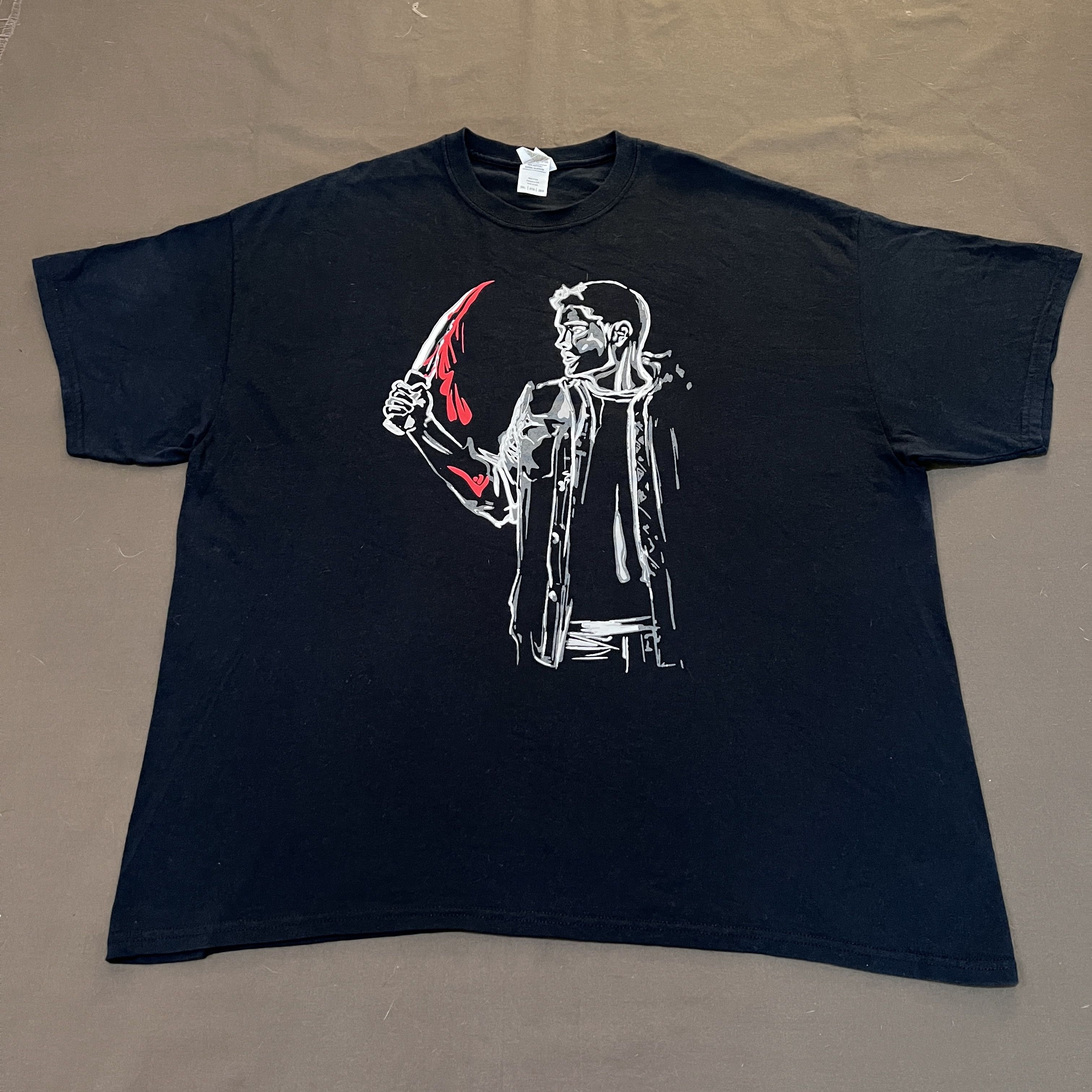 Expert Horror Vintage Y2K Supernatural series Movie 2XL Dean Mark of Cain Size US XXL / EU 58 / 5 - 3 Thumbnail