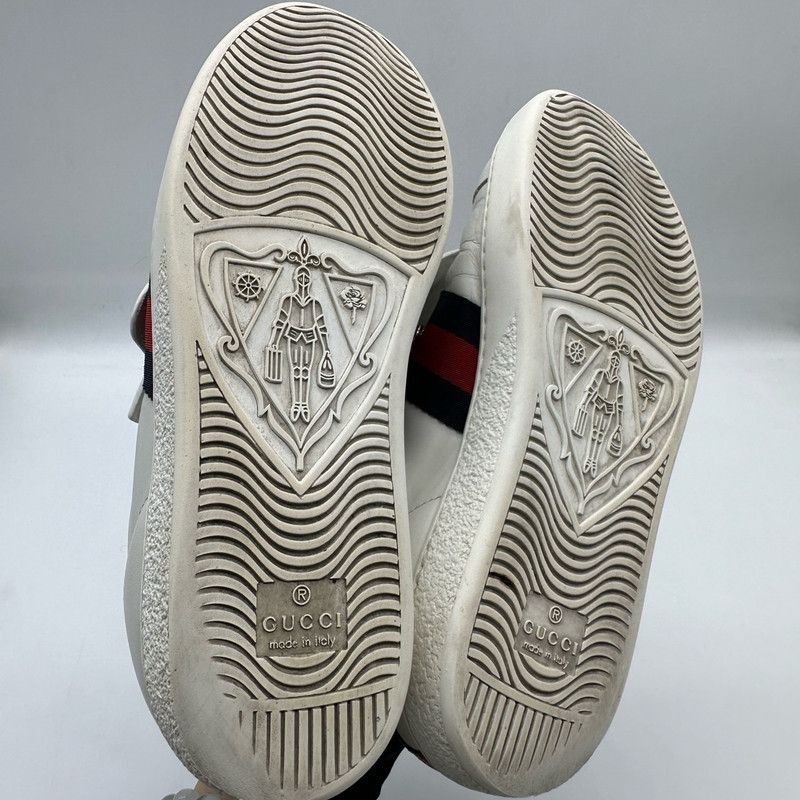 Gucci Gucci White Tiger Slip-On Casual Sneakers - Size US 5.5 / EU 38 - 1 Thumbnail