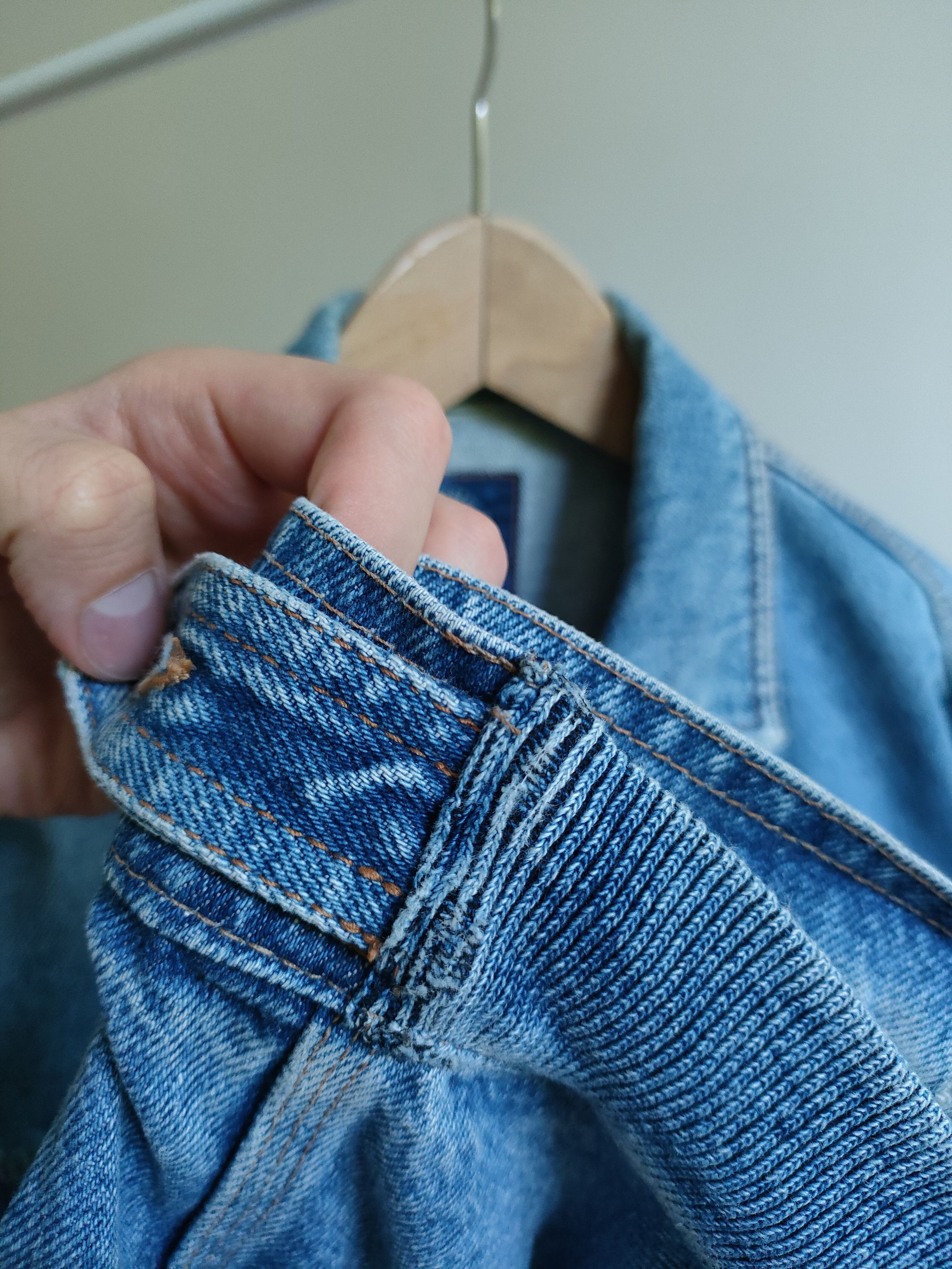 Jimmy Taverniti J.Taverniti Heavy Denim Jacket With Elastic Cuffs and Hem Size US L / EU 52-54 / 3 - 12 Thumbnail