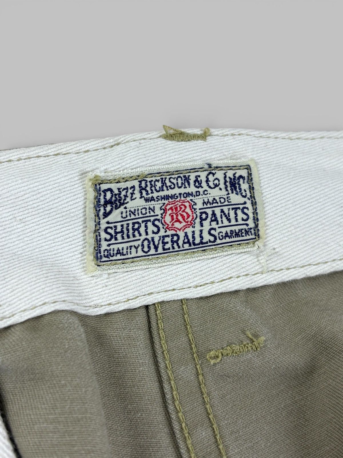 Buzz Rickson's Buzz Rickson's Beige Pants US Army WW Il Chino 1940's Size US 30 / EU 46 - 11 Thumbnail