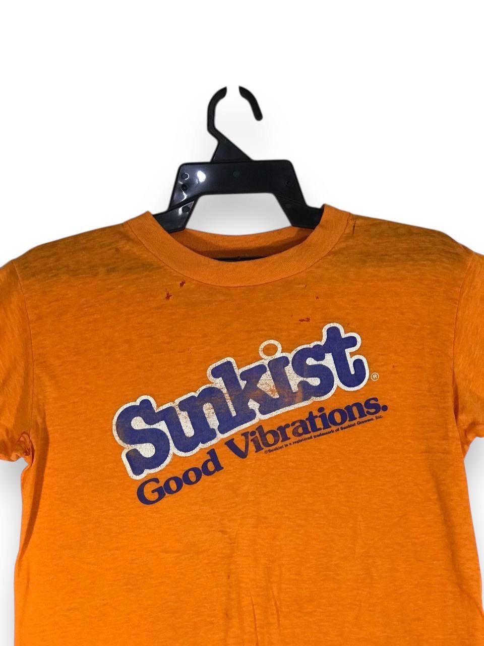 Vintage vintage 80s sunkist orange tangerine drink paper thin Size US M / EU 48-50 / 2 - 2 Thumbnail