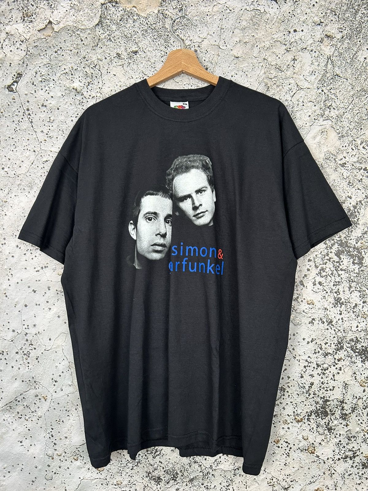 Vintage Simon & Garfunkel Old Friends 2004 Tour Tee Band