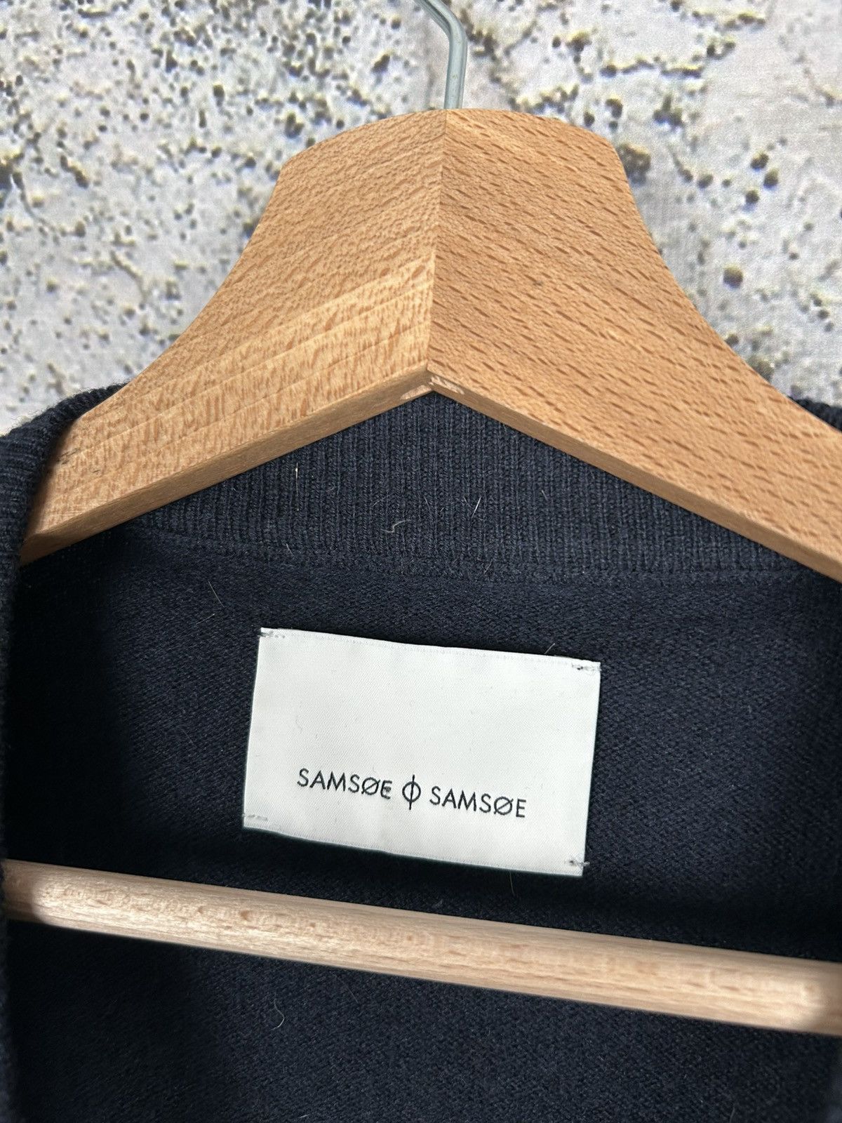 Samsoe Samsoe Samsoe Samsoe Wool Sweater Knitwear Grunge Punk Skate Size US L / EU 52-54 / 3 - 4 Thumbnail