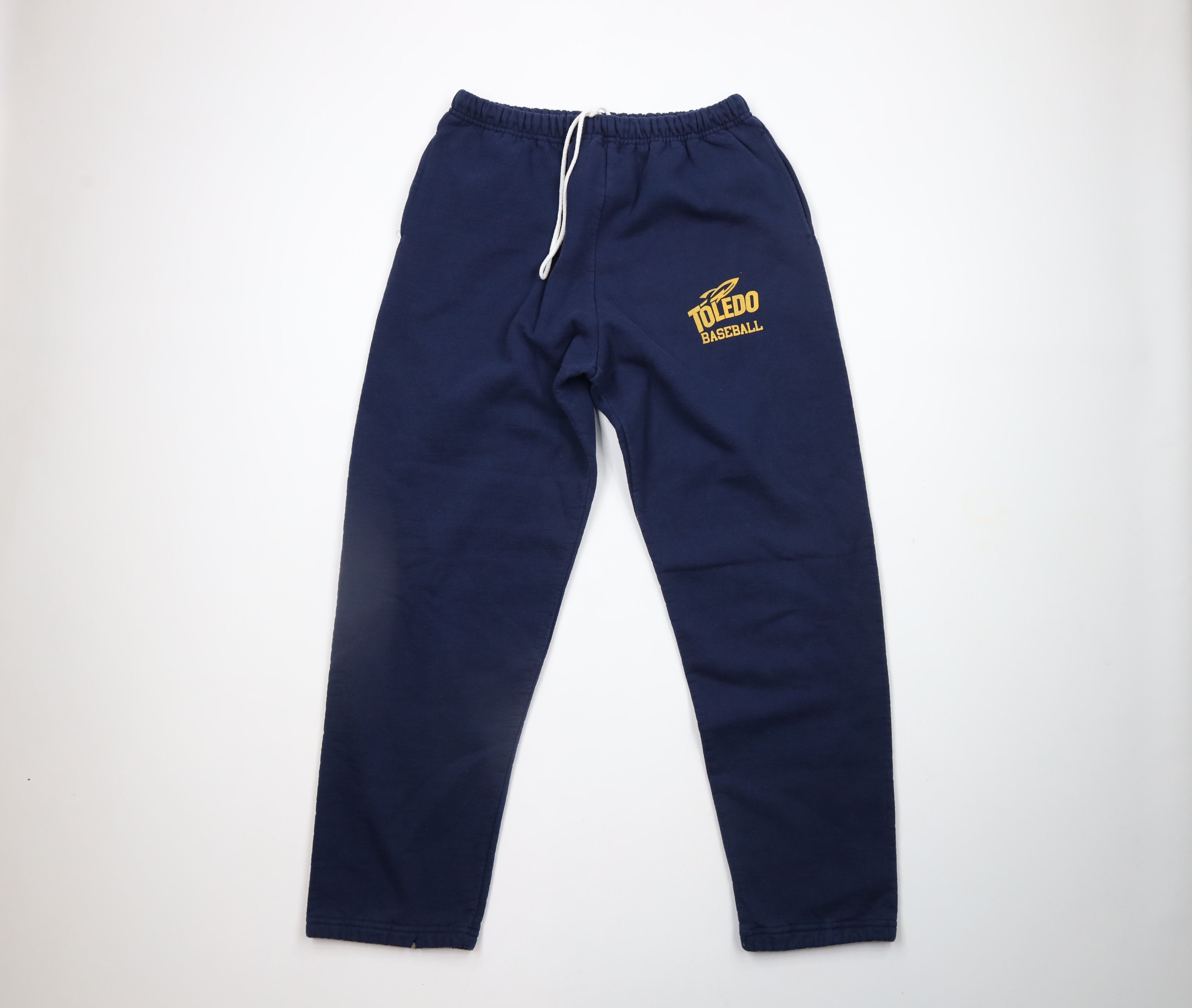 Vintage Vintage 90s Issued University of Toledo Baseball Sweatpants Size US 36 / EU 52 - 1 Thumbnail
