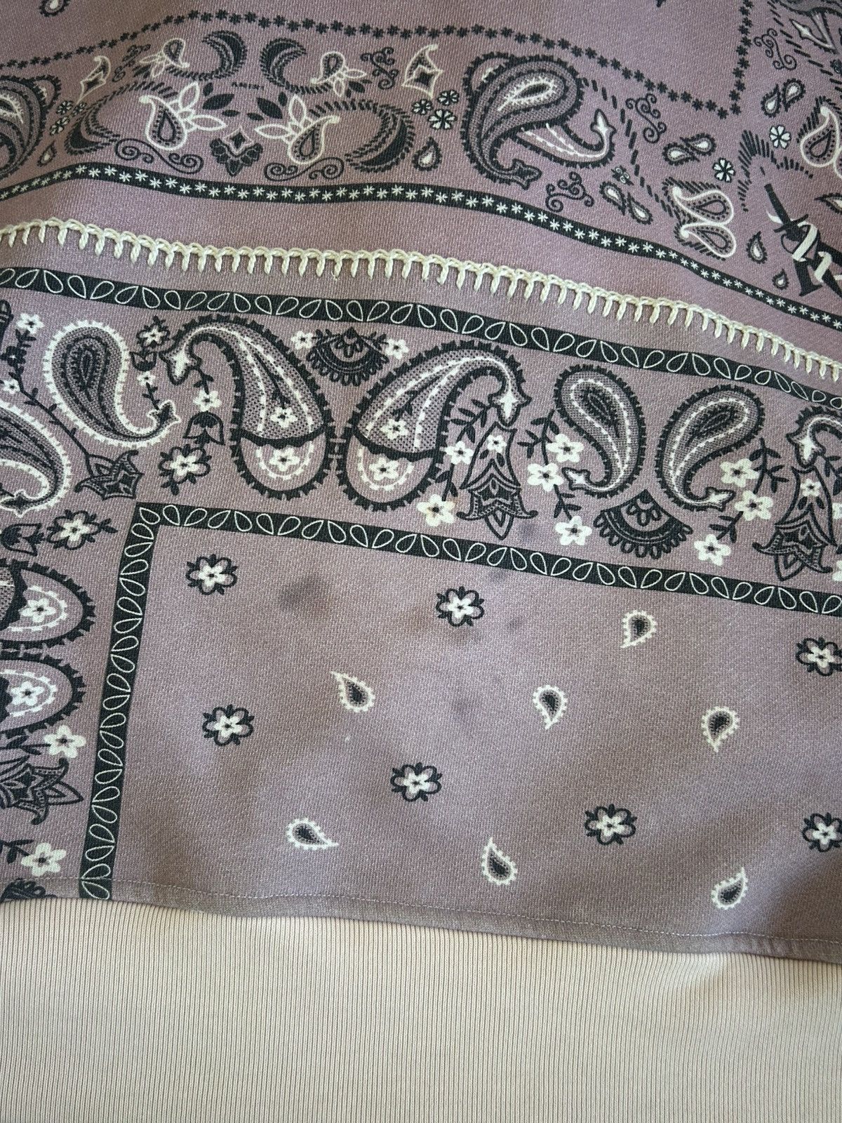 Amiri Amiri Oversized Bandana Patchwork Hoodie Size US S / EU 44-46 / 1 - 8 Thumbnail