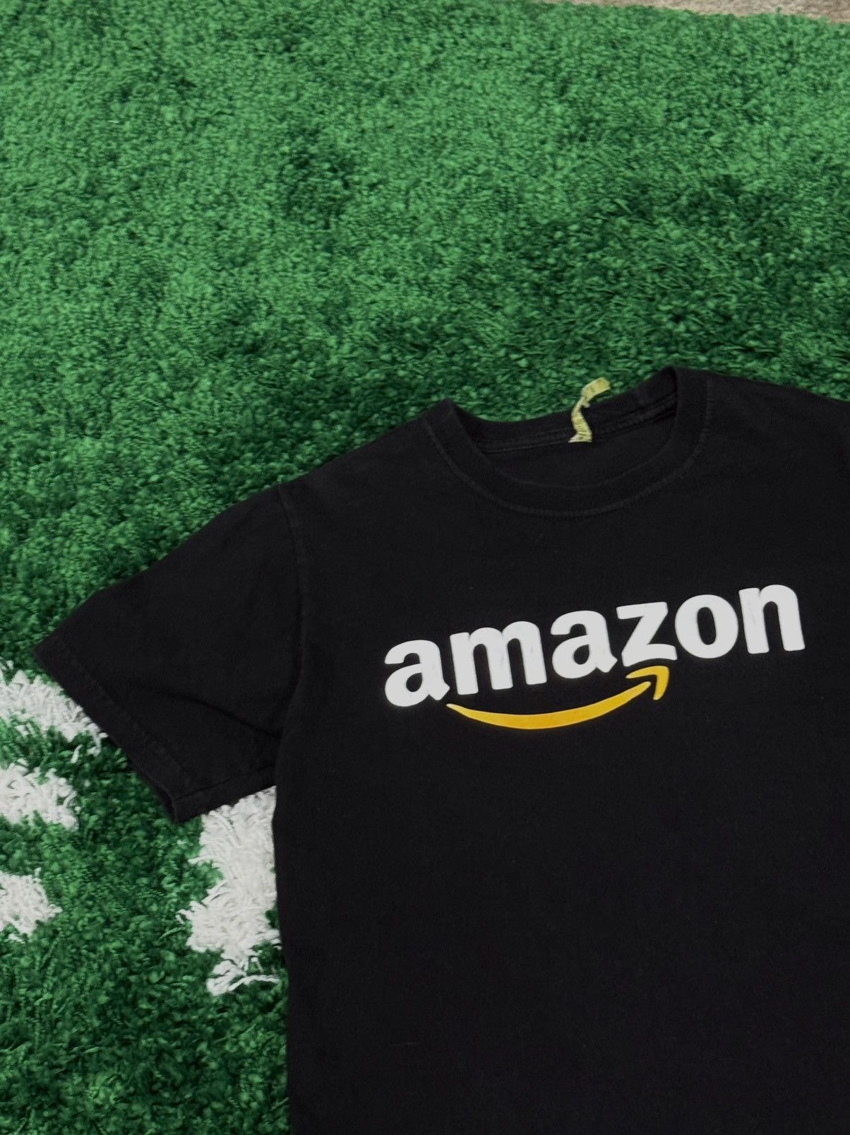 Vintage Vintage Amazon Eco Tag Logo Tee Black Small Ecoconcious Size US S / EU 44-46 / 1 - 2 Thumbnail