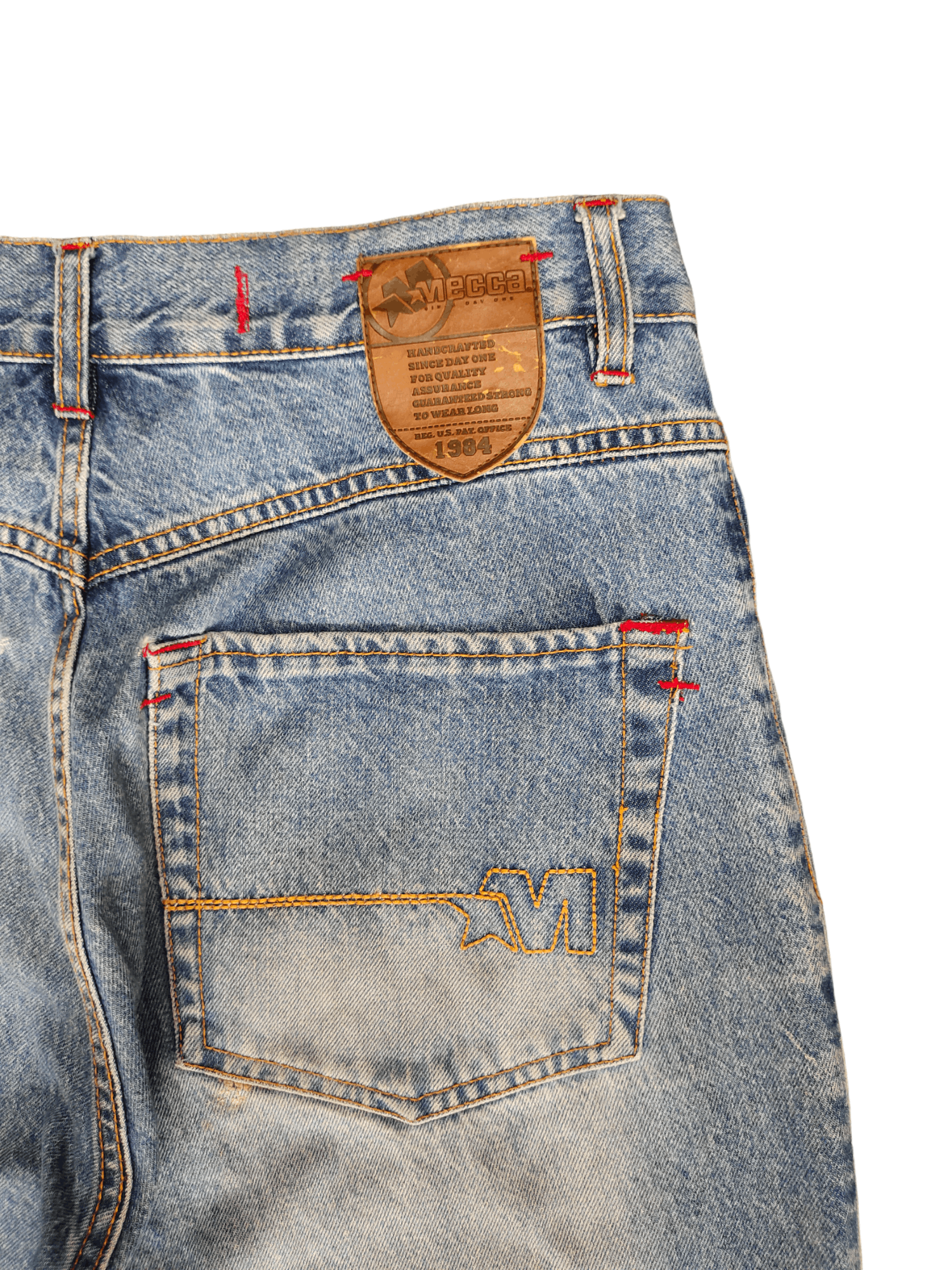 Mecca Baggy Jeans Mecca Wide Leg Denim Y2k Jnco Size US 34 / EU 50 - 3 Thumbnail