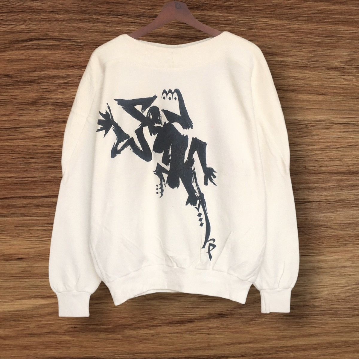 Kansai Yamamoto Vintage Kansai O2 Crewneck Sweatshirt Big Logo Size US M / EU 48-50 / 2 - 1 Thumbnail