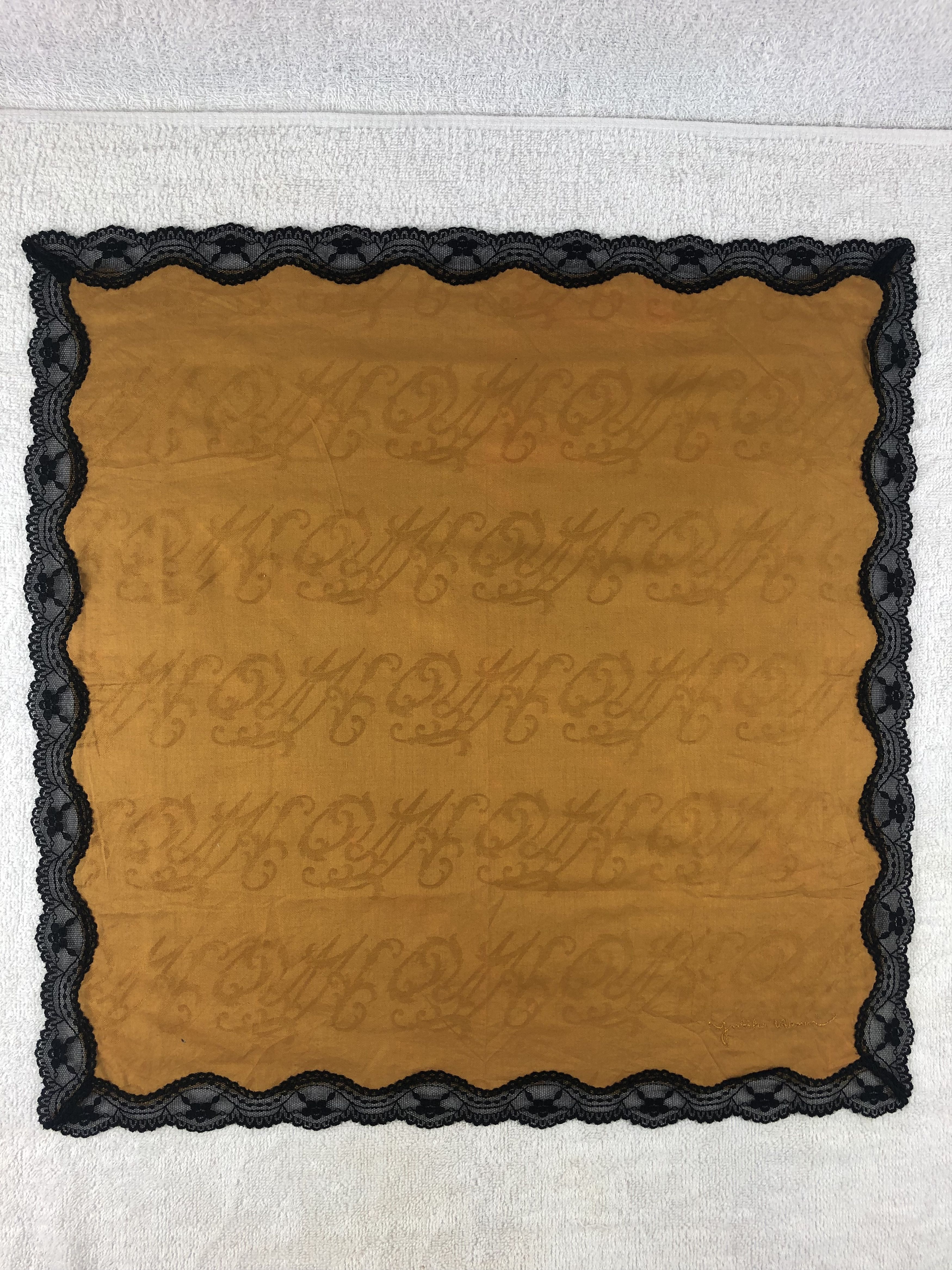 image of Vintage Yukiko Hanai Handkerchief / Bandana / Neckerchief, Men's