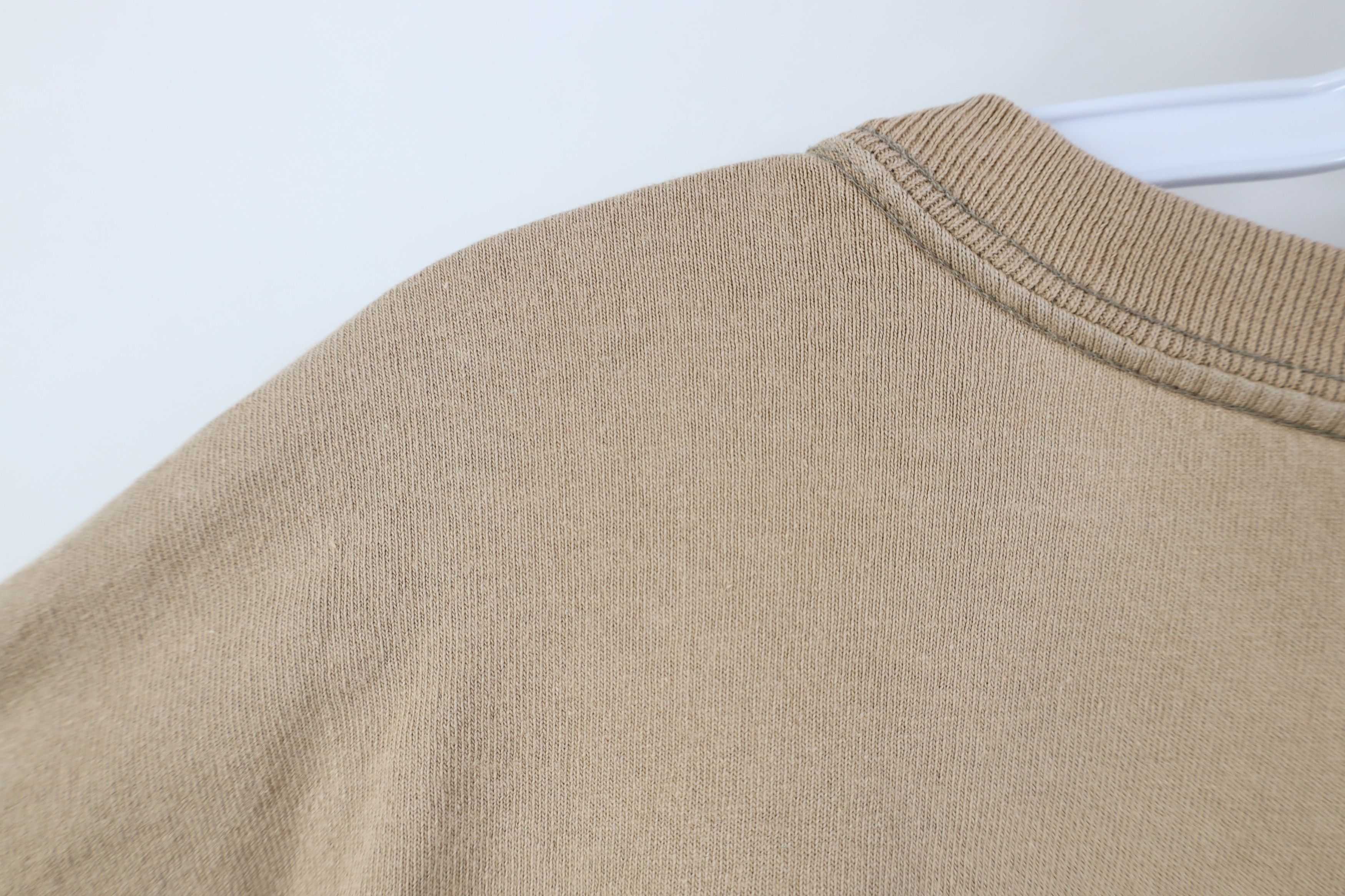 Carhartt Vintage Y2K Carhartt Pocket T-Shirt Beige Khaki Tan Size US XXL / EU 58 / 5 - 11 Thumbnail