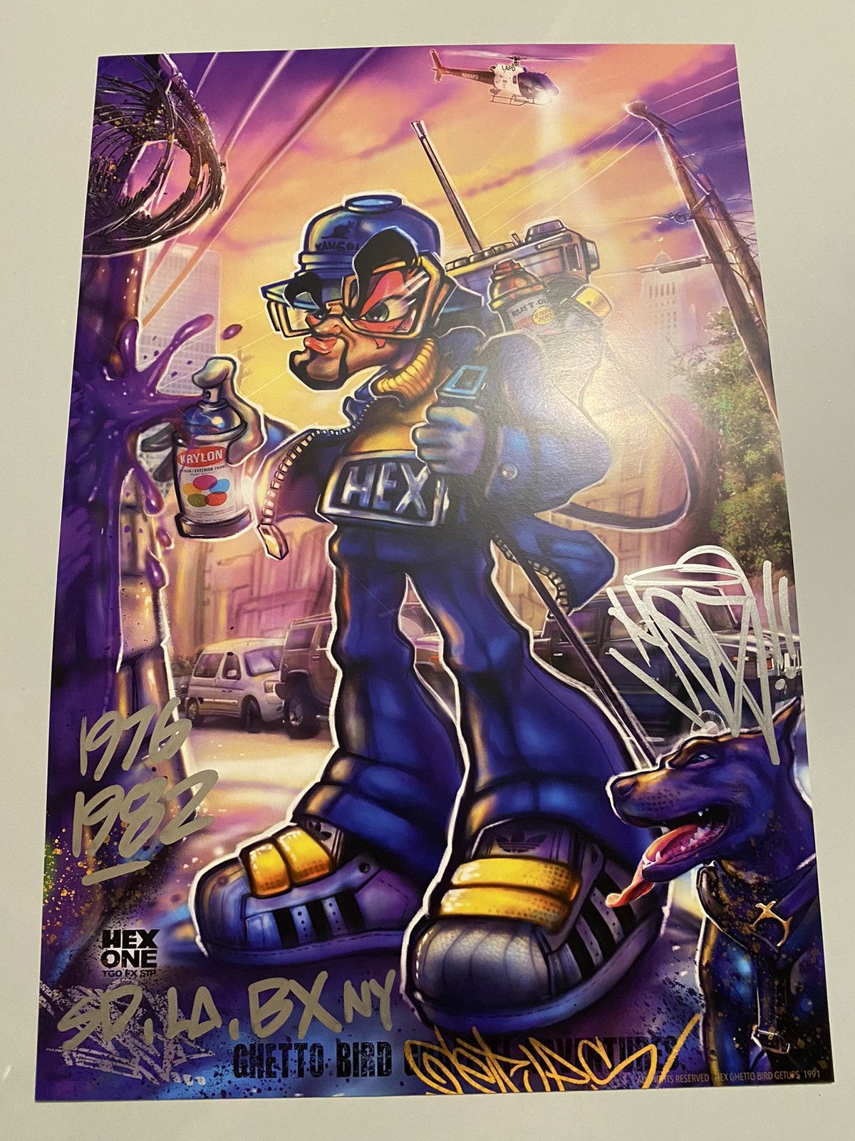 Other Hex signed graffiti art kaws Doze green rock steady crew Size ONE SIZE - 1 Thumbnail