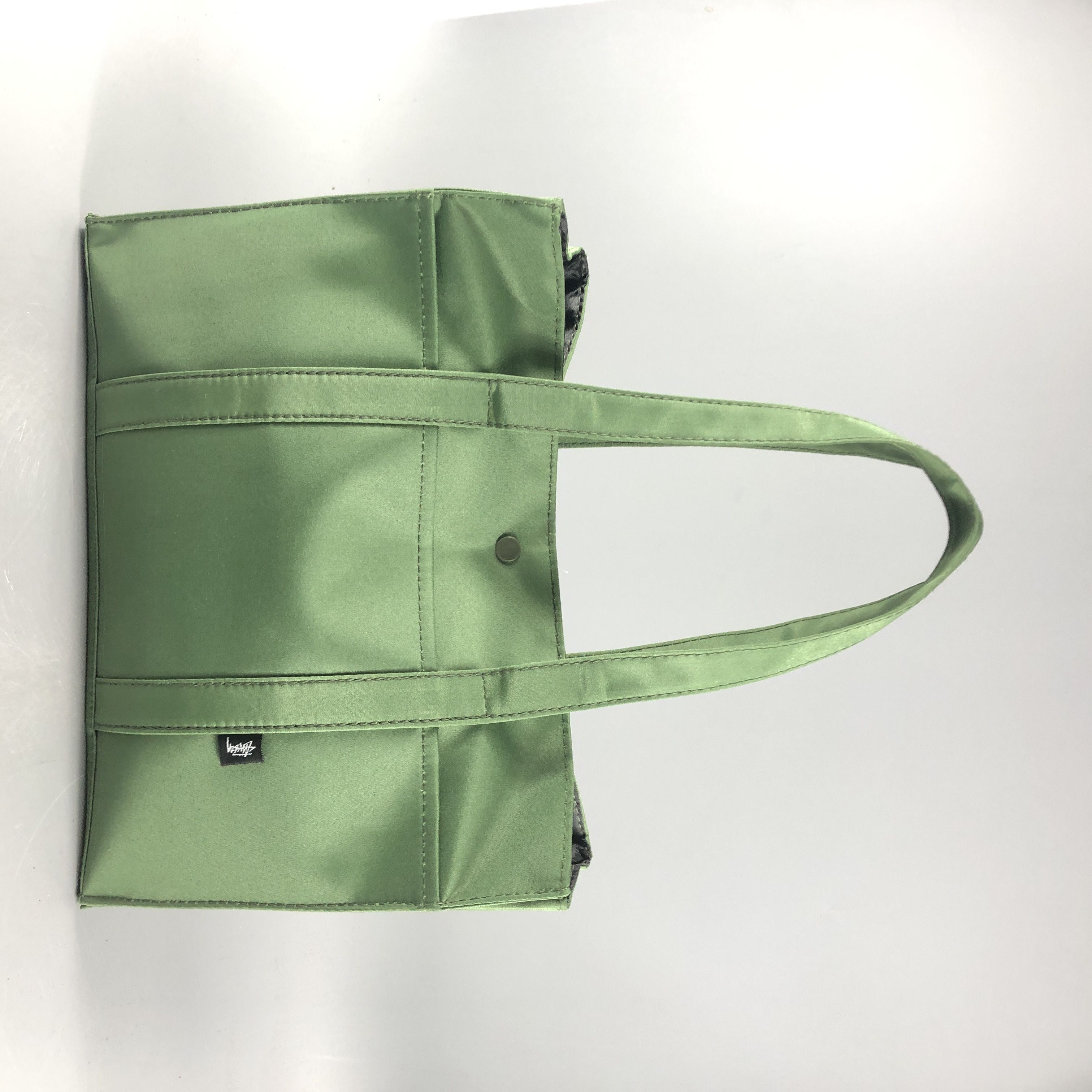 Stussy AUTHENTIC 🇯🇵 Stussy Magazine Military Color Tote Bag Size ONE SIZE - 3 Thumbnail