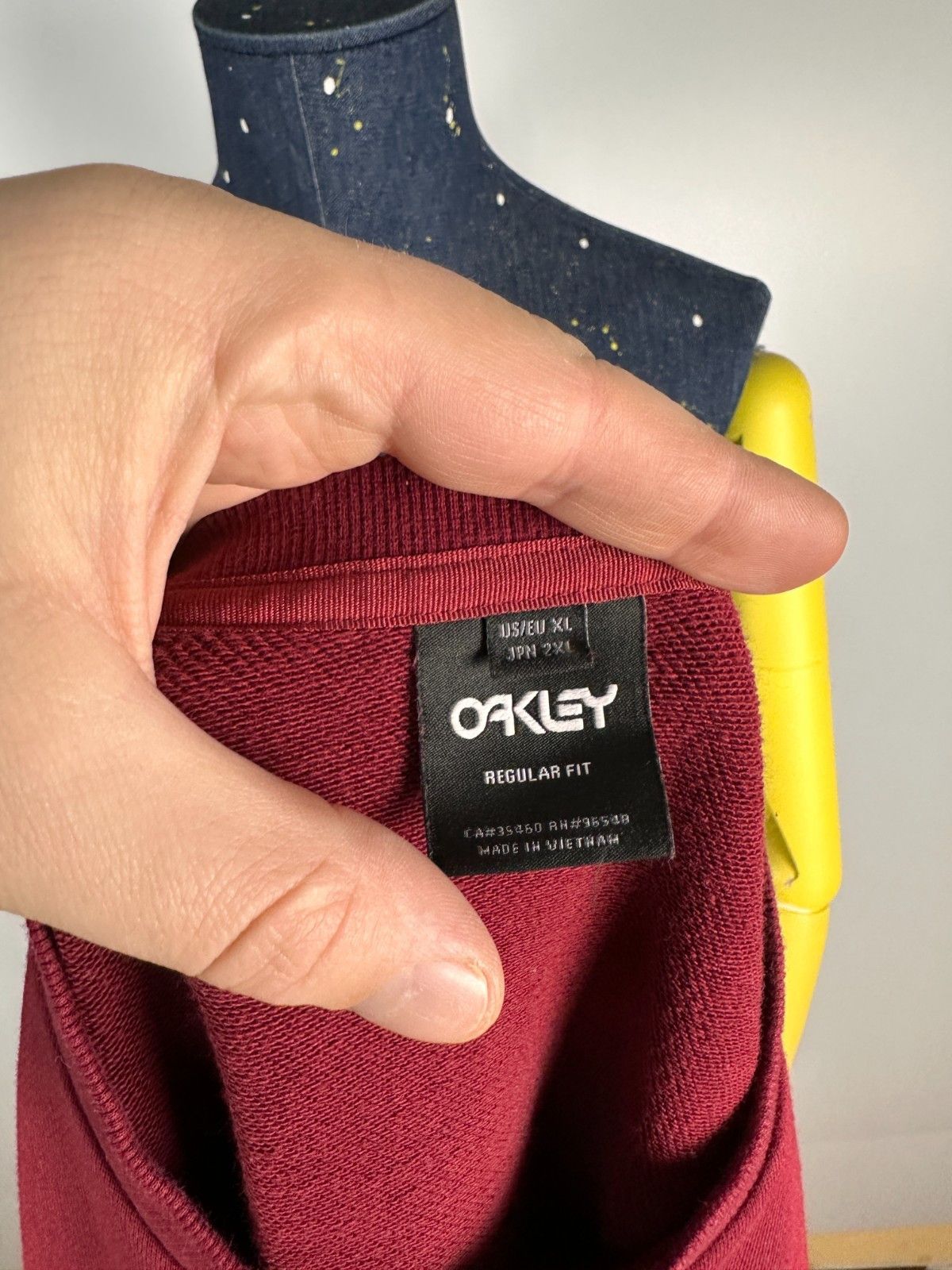 Oakley Oakley Mens Sweatshirt Blocked Camo Big Logo Red Size XL Size US XL / EU 56 / 4 - 8 Thumbnail